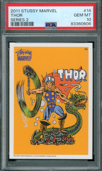 2011 Stussy Marvel | Thor #14 | Series 2