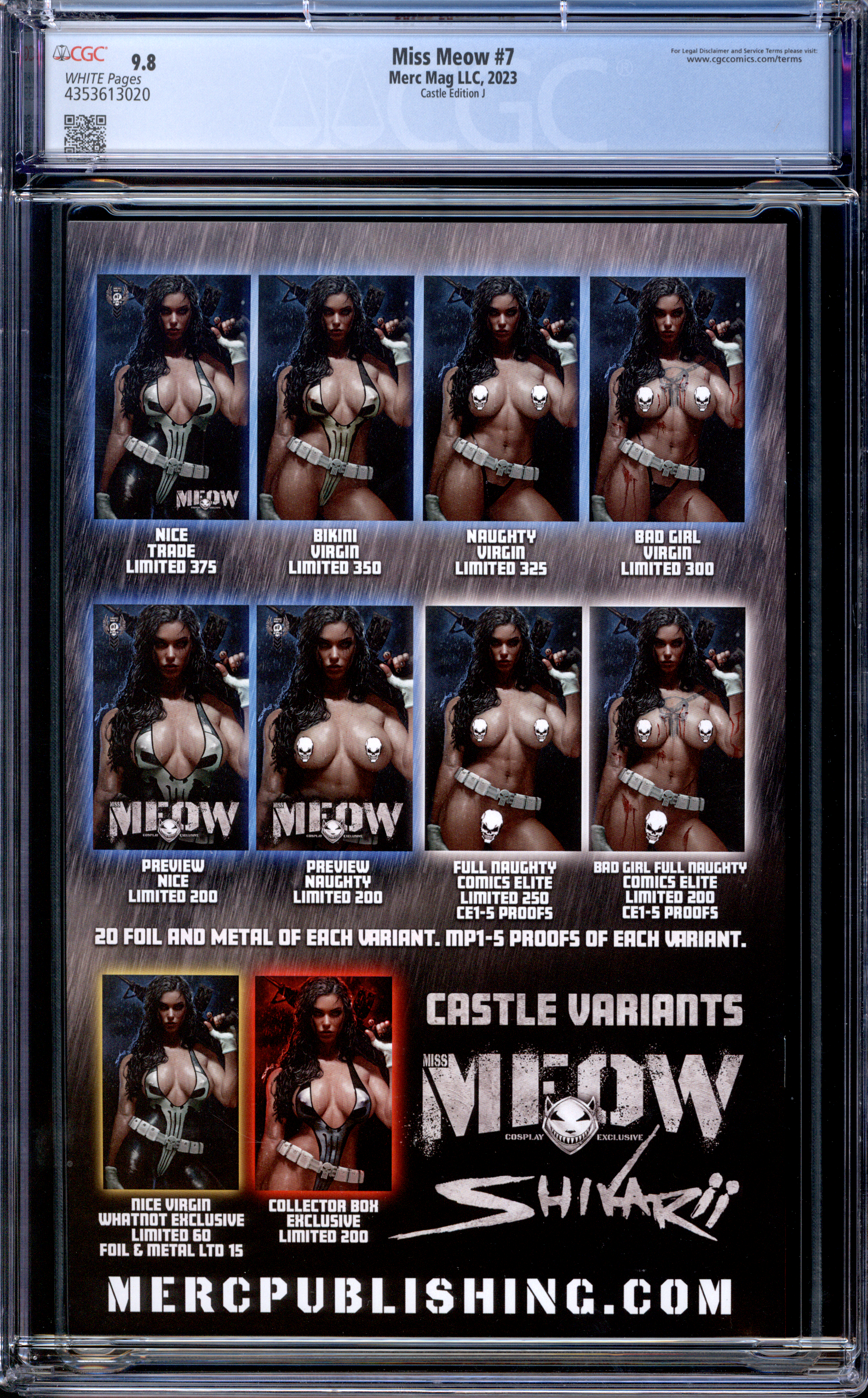 Miss Meow #7 | Shikarii | Punisher | Exclusive LE 200 | 