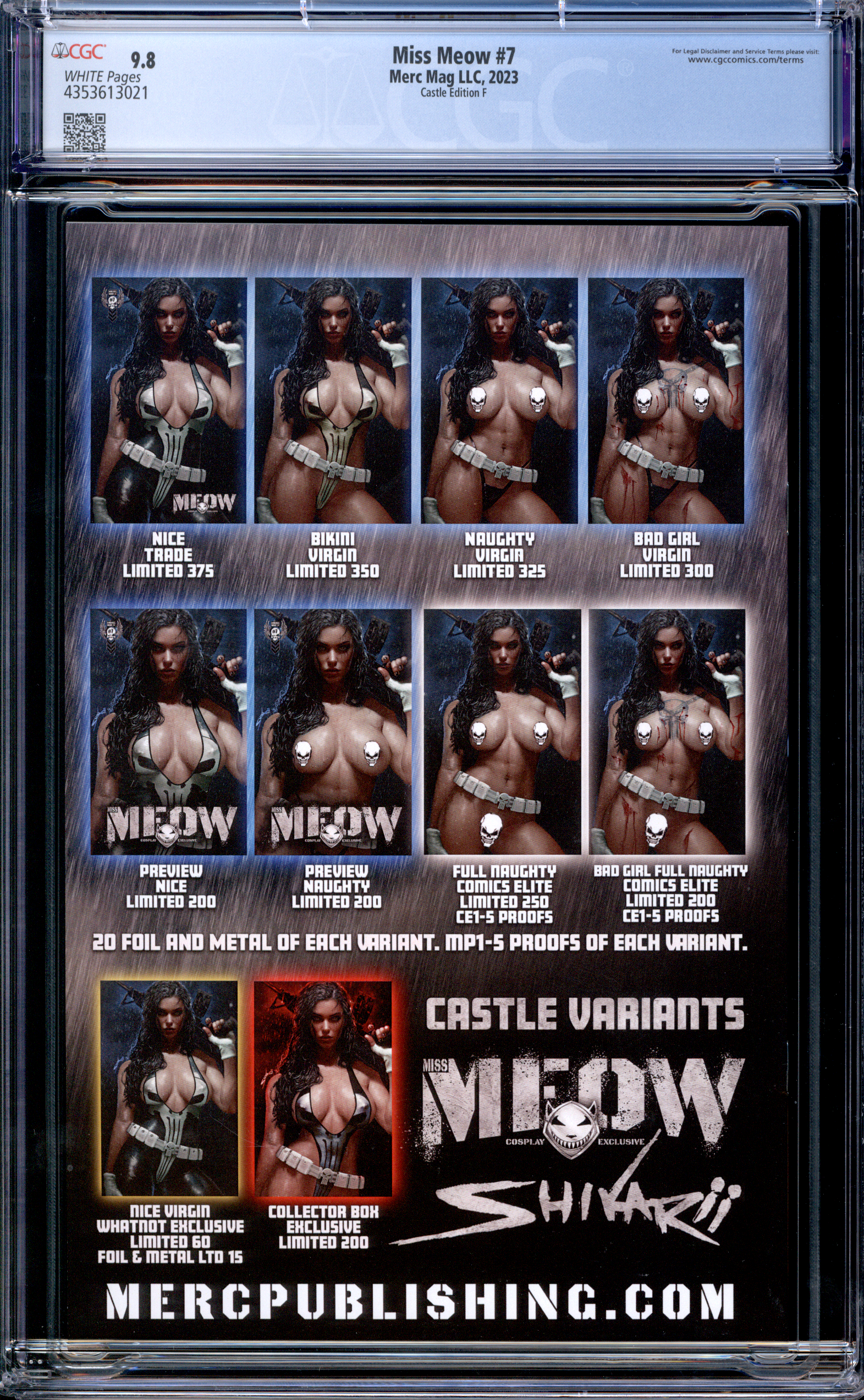 Miss Meow #7 | Shikarii | Punisher | Exclusive LE 200 | 