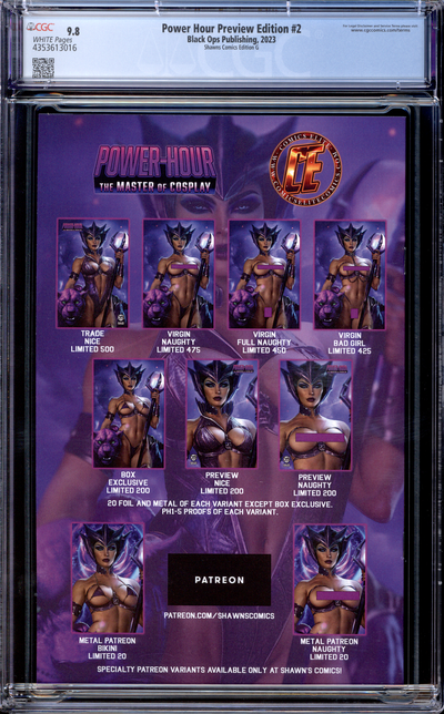 Power Hour Preview Edition #2 | Shikarii | Evil-Lyn | LE 200 | "Bad Girl"