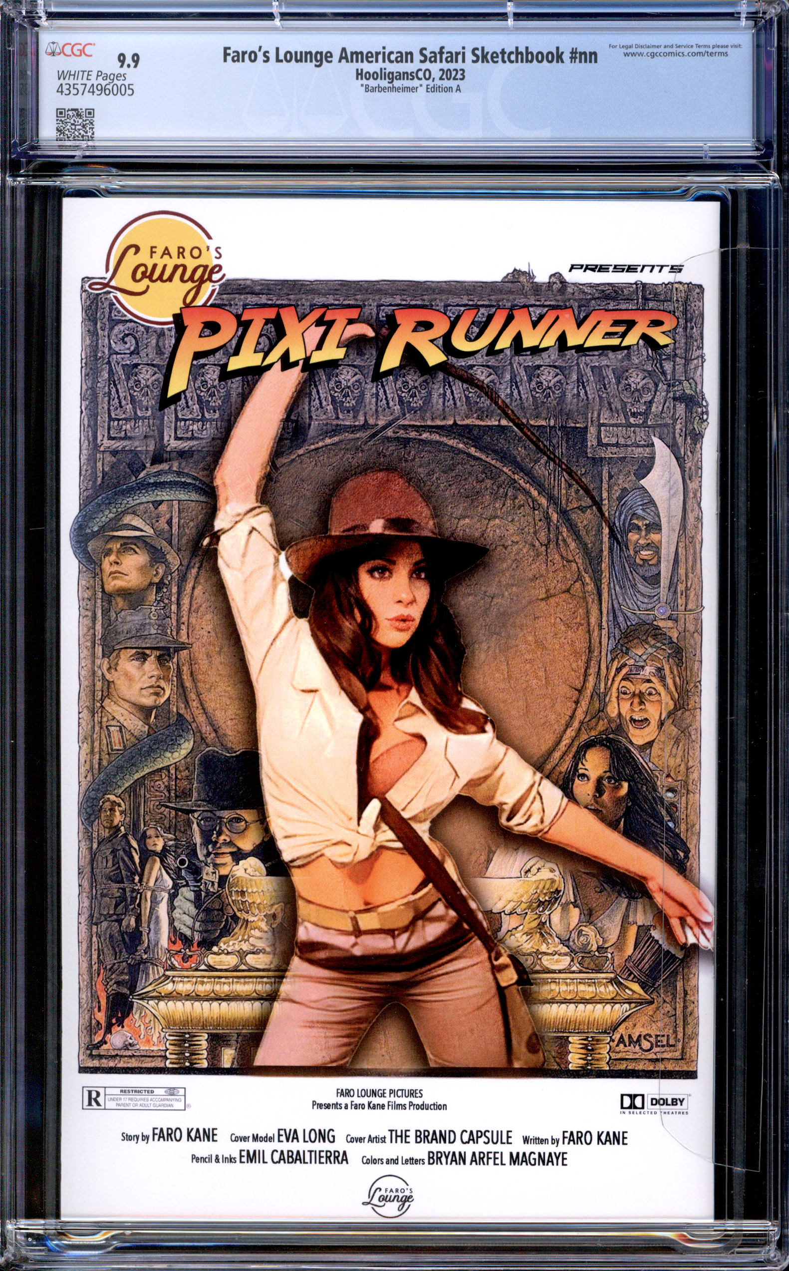 Faro's Lounge American Safari Sketchbook | Barbenheimer | LE 150 | Varese | 