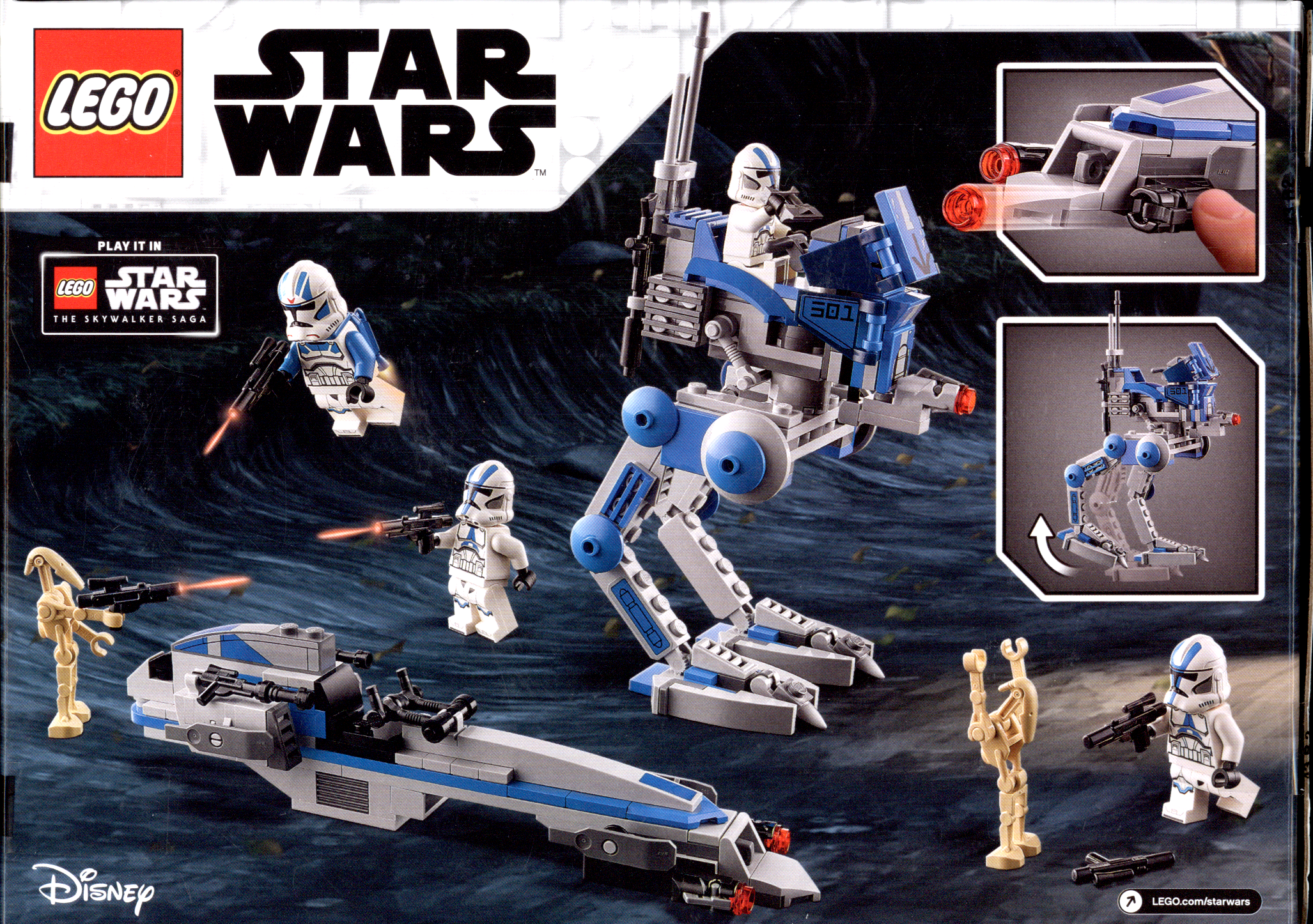 LEGO Star Wars | 501st Legion Clone Troopers | 75280 | RETIRED
