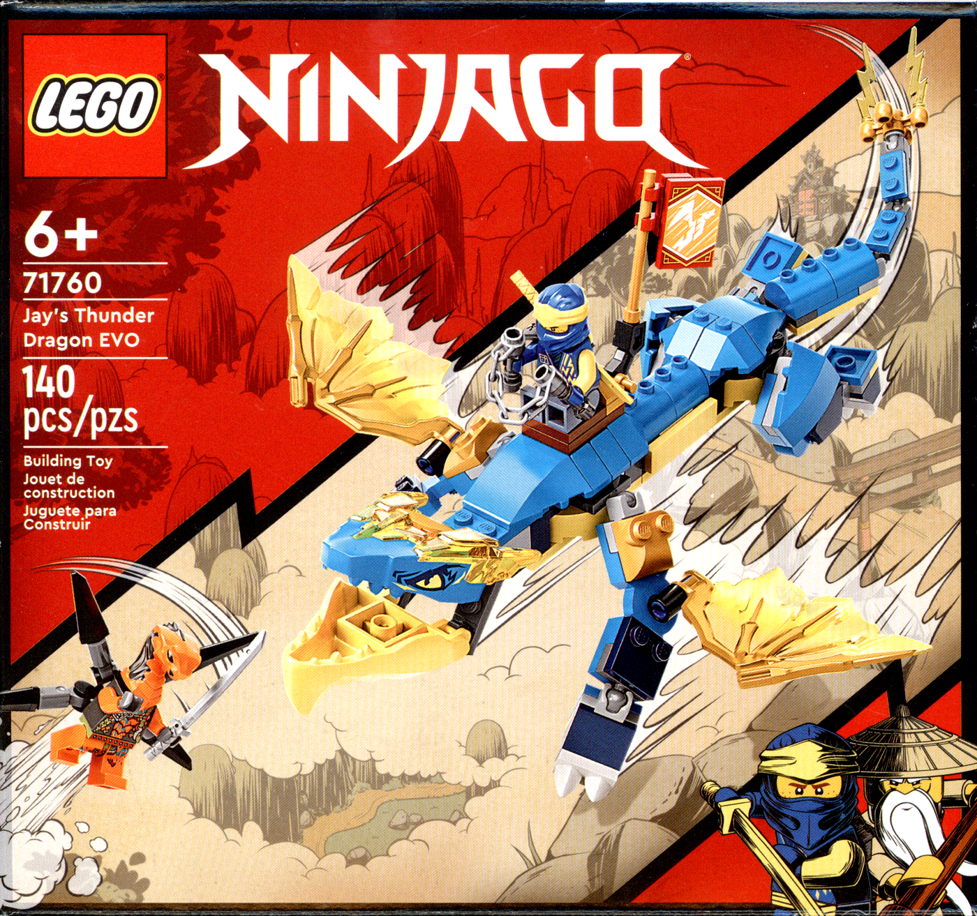 LEGO NINJAGO | Jay's Thunder Dragon EVO | 71760