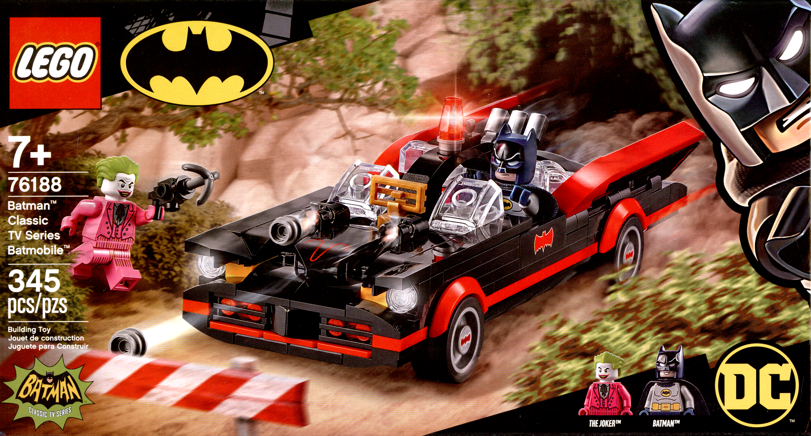 LEGO DC | Batman | Classic TV Series Batmobile | 76188 | RETIRED