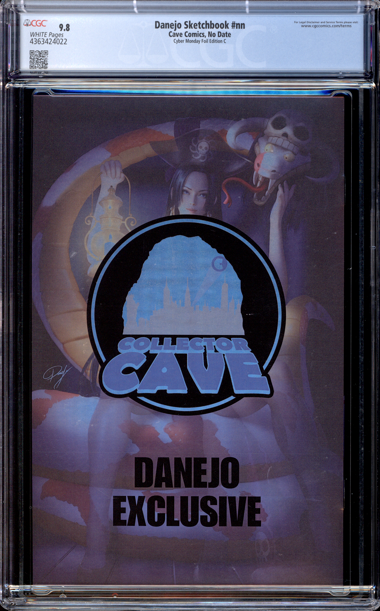 Danejo Sketchbook | BOA Foil Artbook | Pirate Cosplay | LE 40 | COA | 