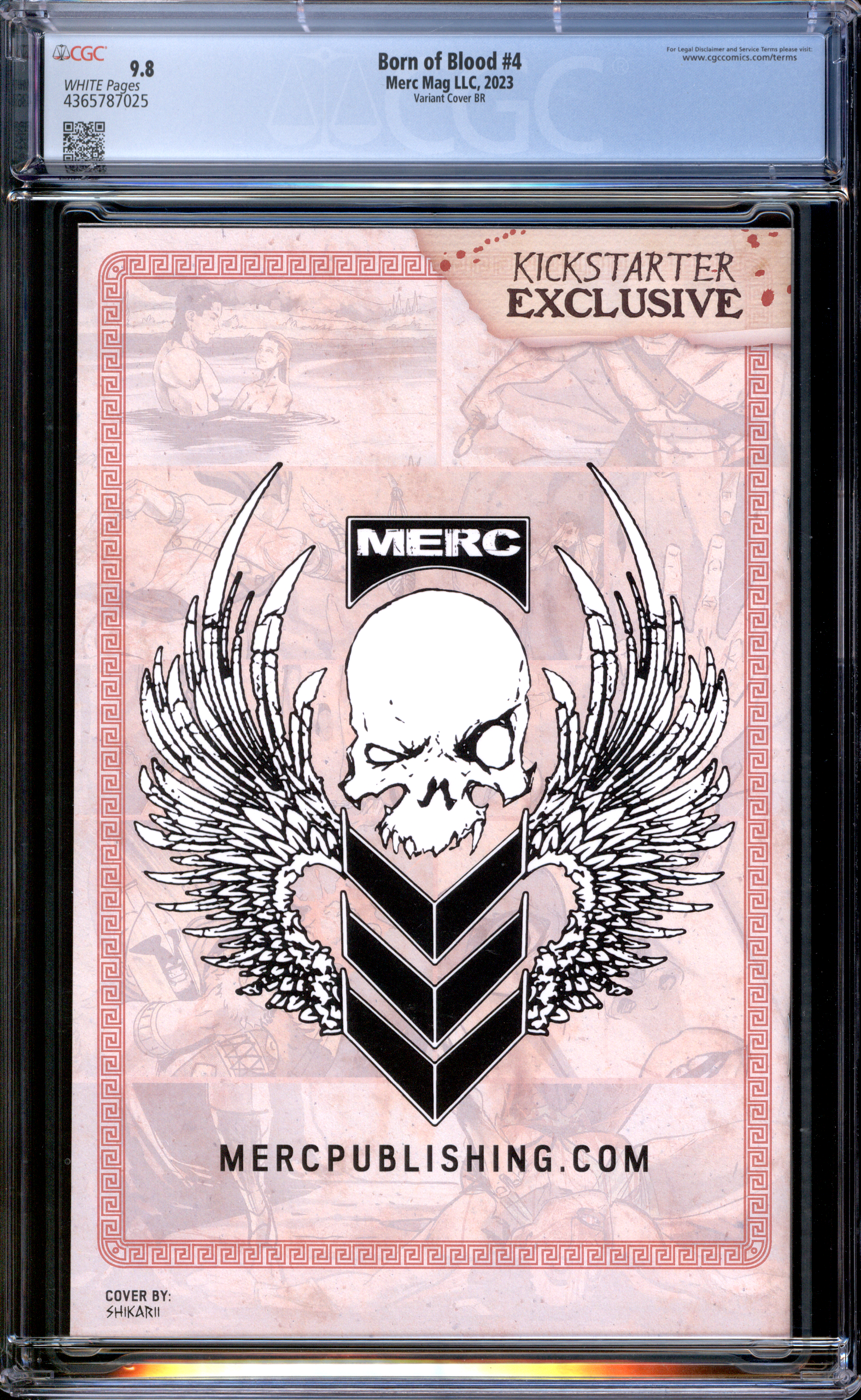 Born of Blood #4 | Shikarii | Spartan | Metal | 