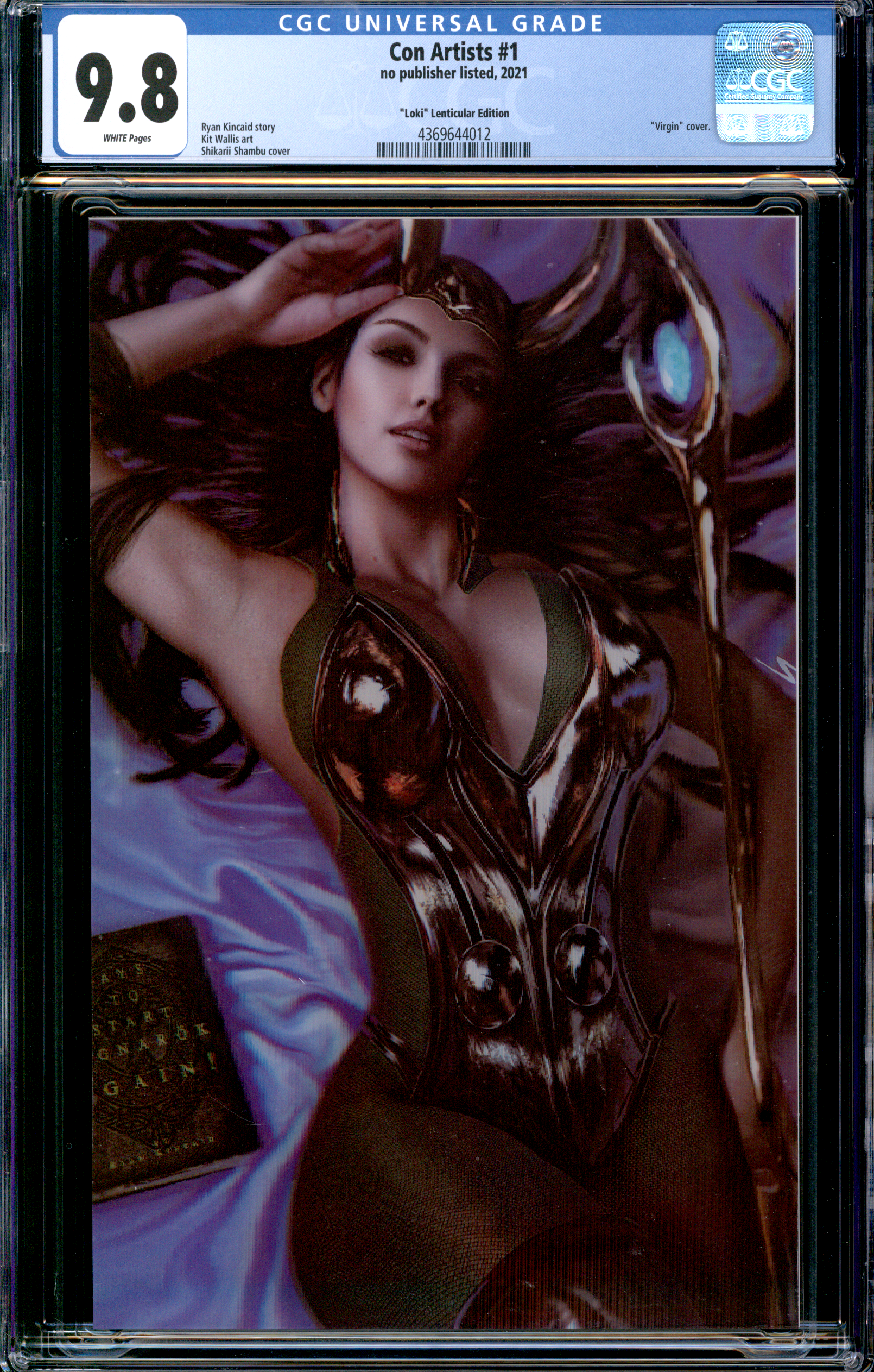 Con Artists #1 | Shikarii | Loki Cosplay | Lenticular | 