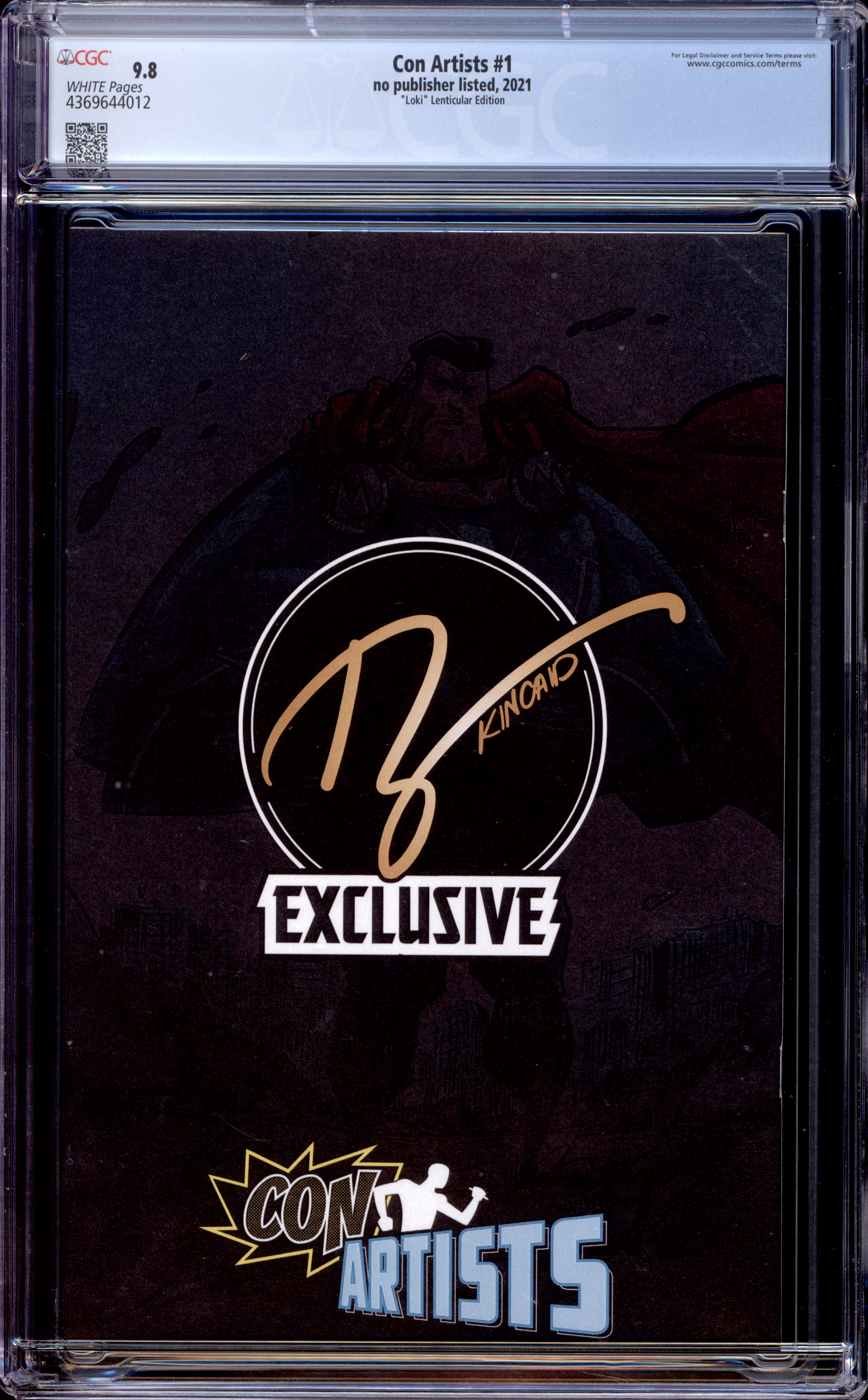 Con Artists #1 | Shikarii | Loki Cosplay | Lenticular | 