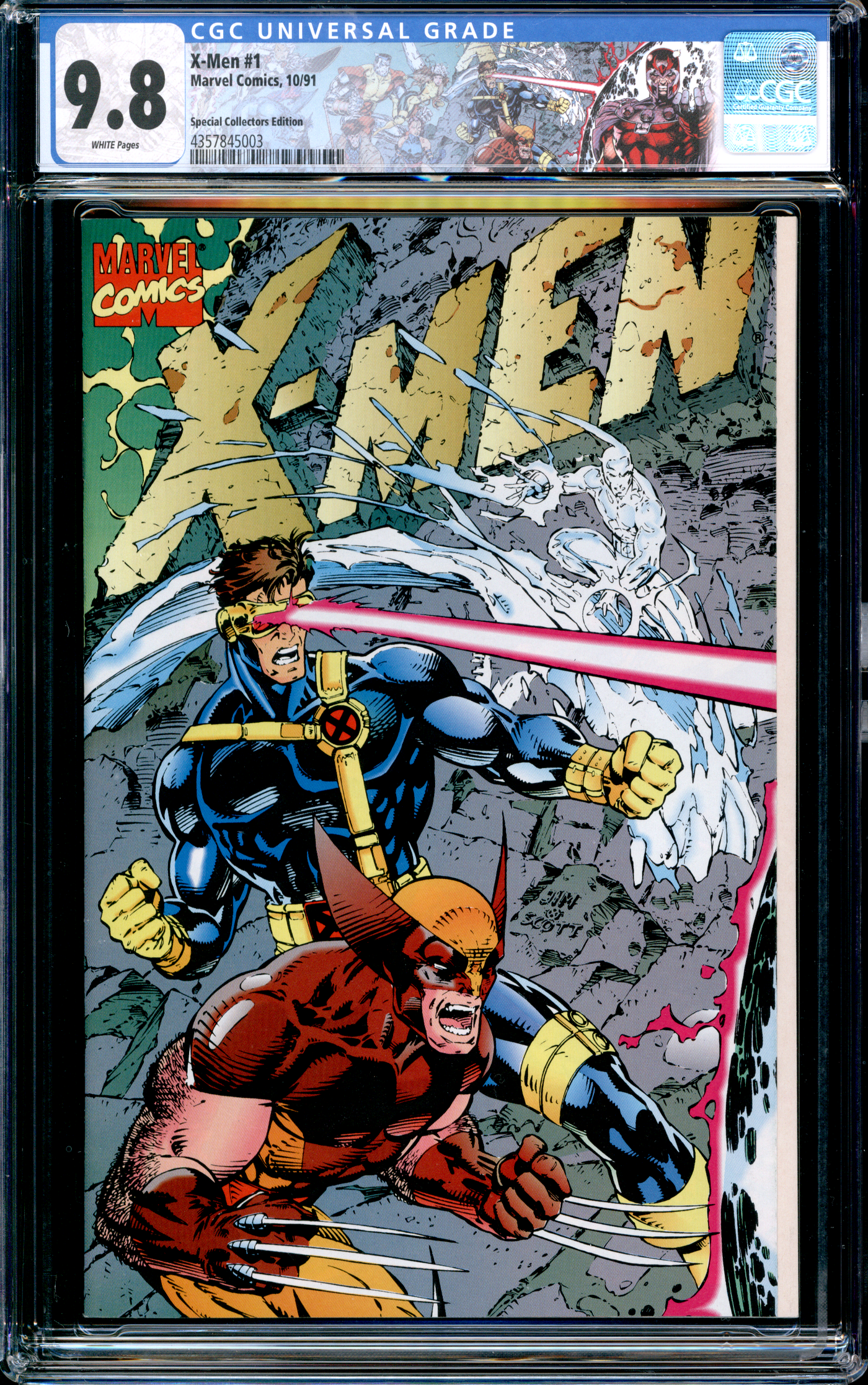 Marvel Comics | X-Men #1 | Special Collectors Edition | Custom Label