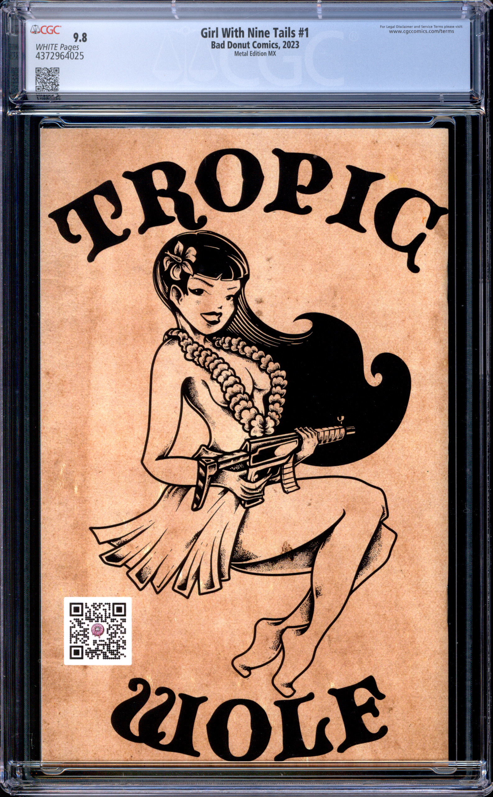 Girl with Nine Tails | Shikarii | Metal Cover | Kickstarter | 