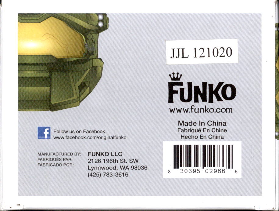 Funko Pop! Master Chief #03 | Halo