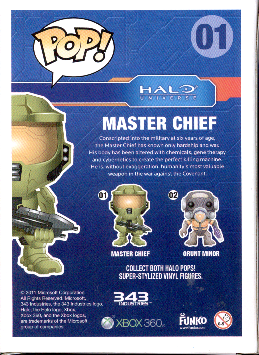 Funko Pop! Master Chief #01 | Halo