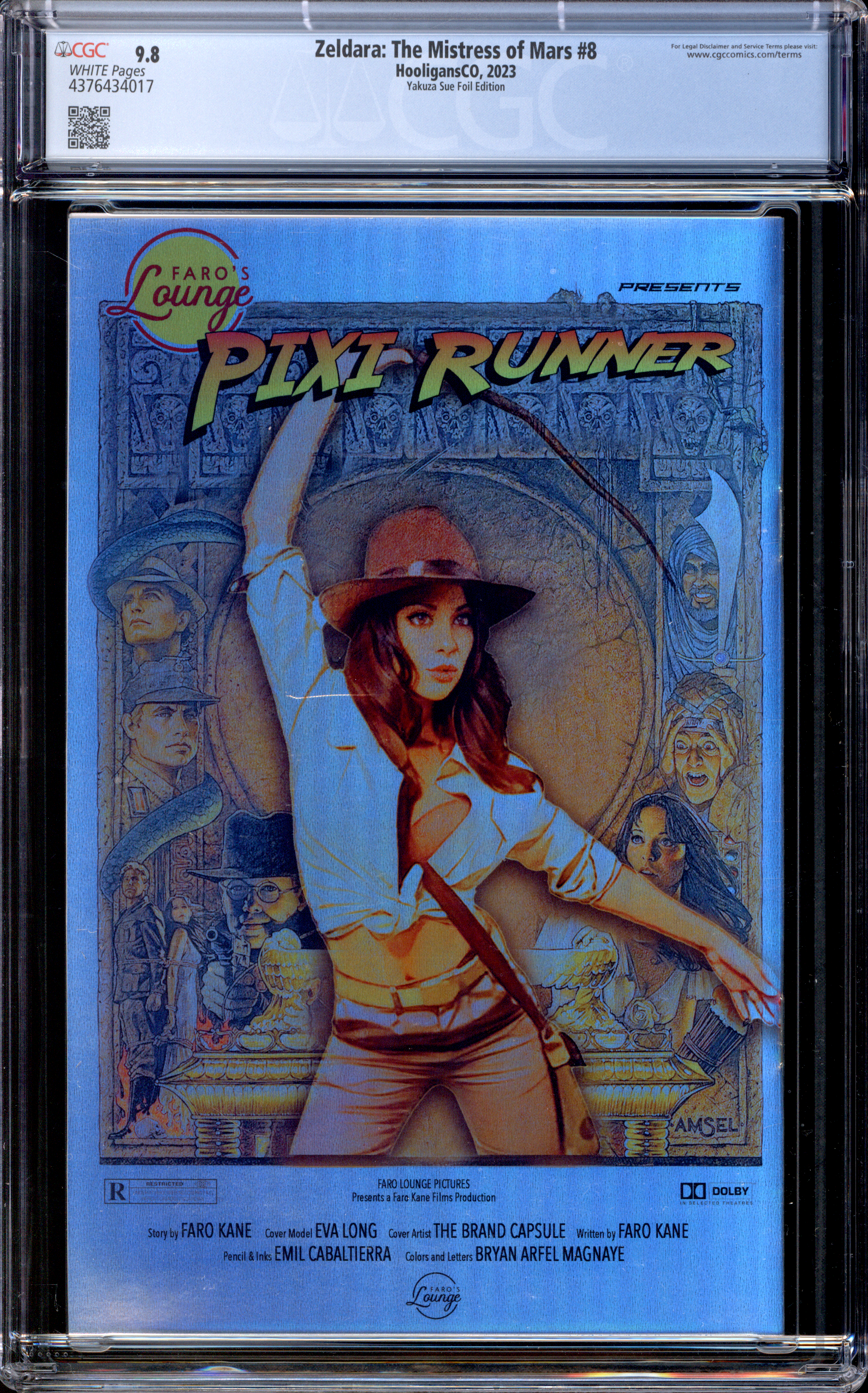 Faro's Lounge | Zeldara #8 | Varese | Yakuza Sue | FOIL | LE | 