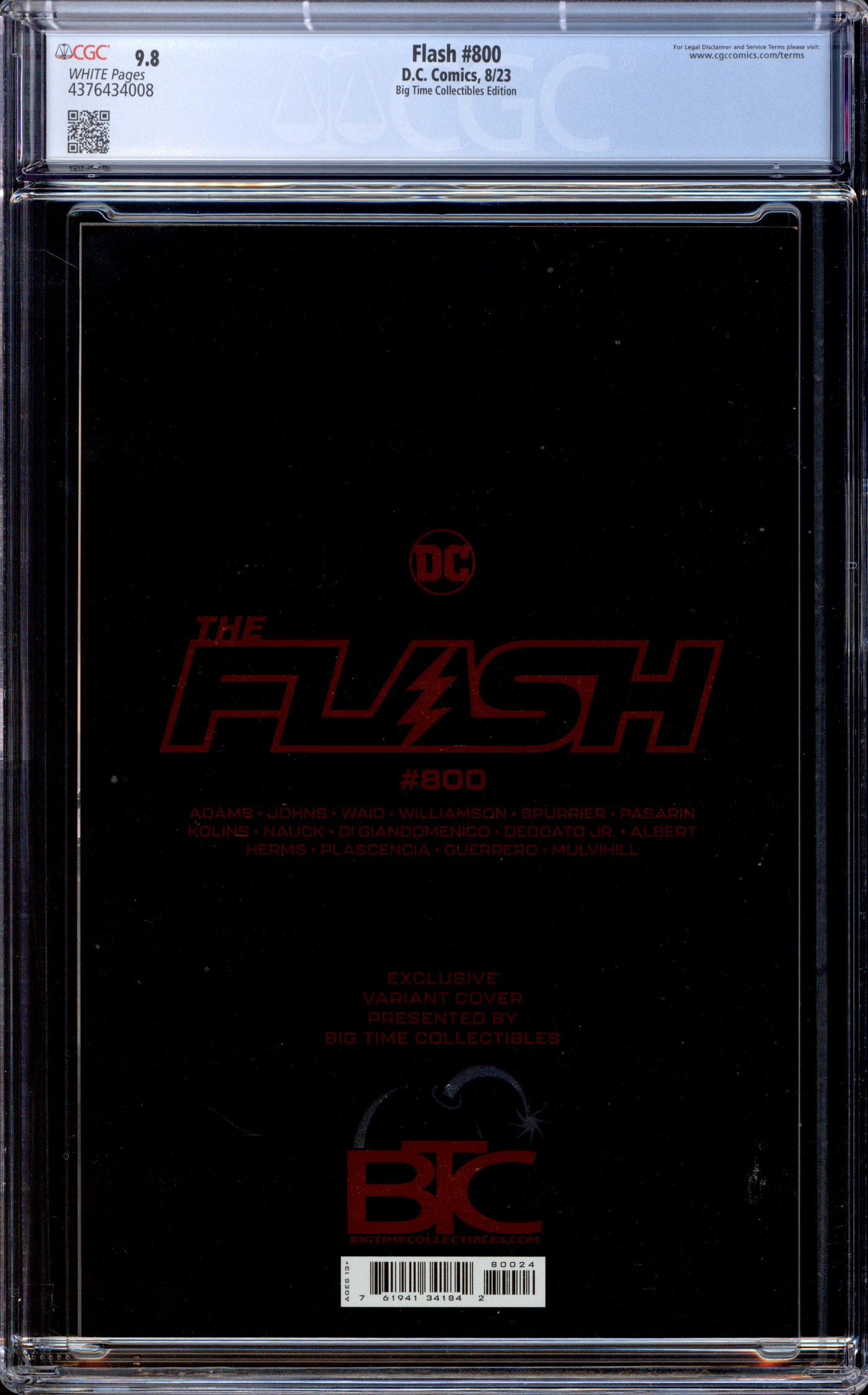 Flash #800 | Big Time Collectibles Edition | Red Foil