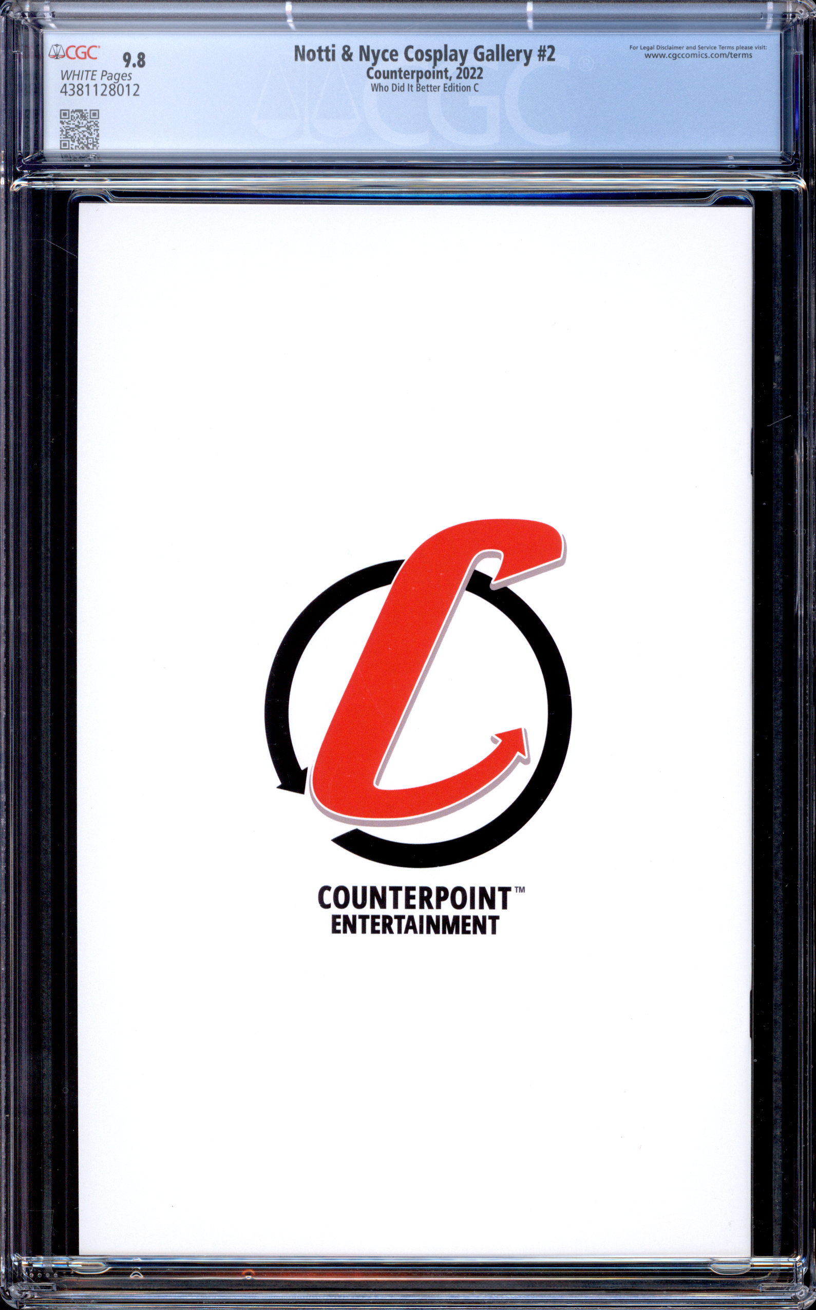 Notti & Nyce #2 | Kincaid | White Queen | SDCC Exclusive | LE 175 | 