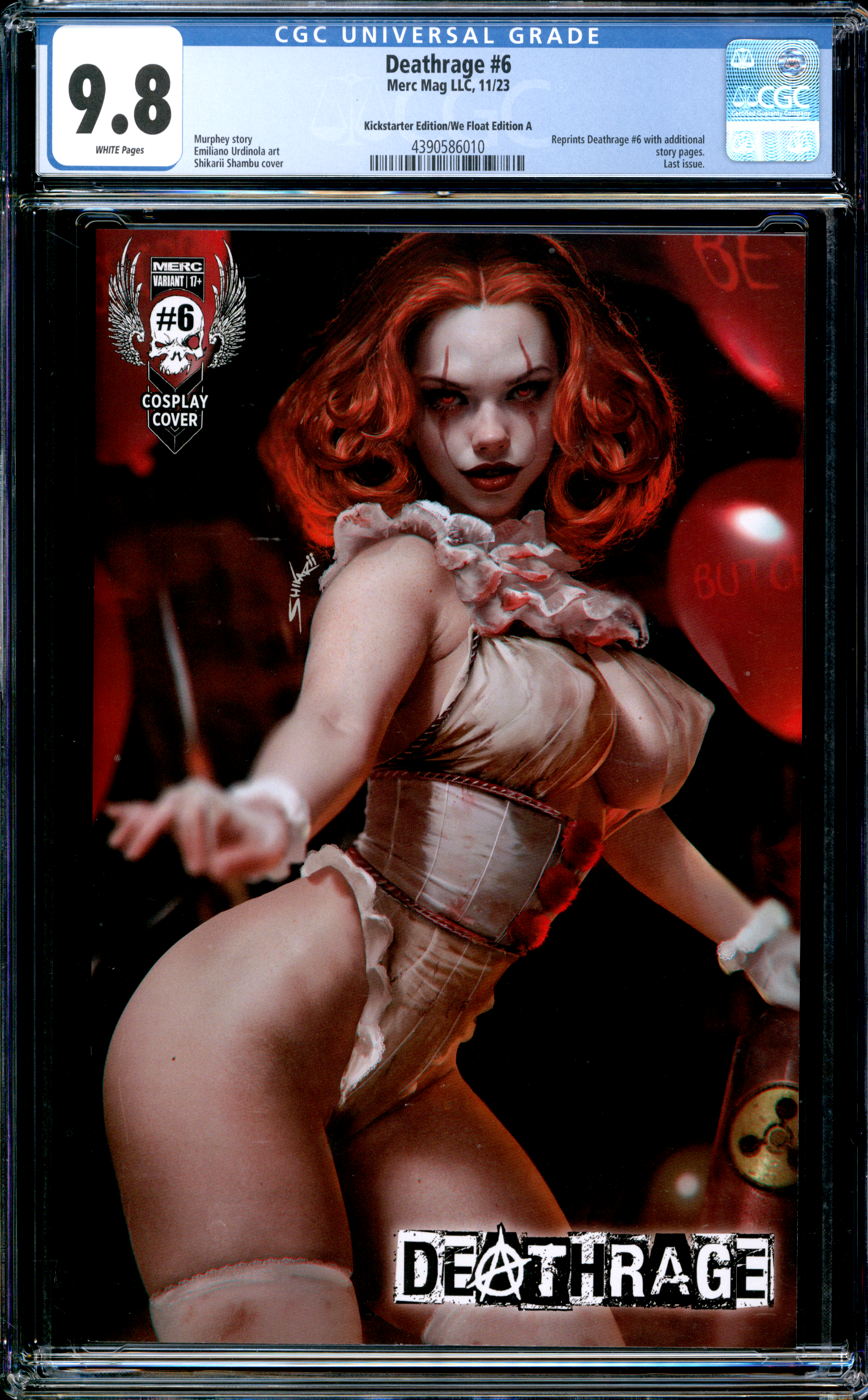 Deathrage #6 | Shikarii | Pennywise | Kickstarter LE | 