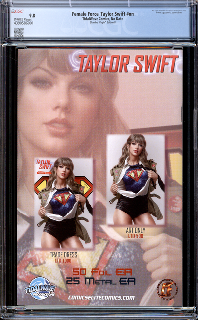 Female Force: Taylor Swift | Shikarii | Supergirl | LE | "Swifty"