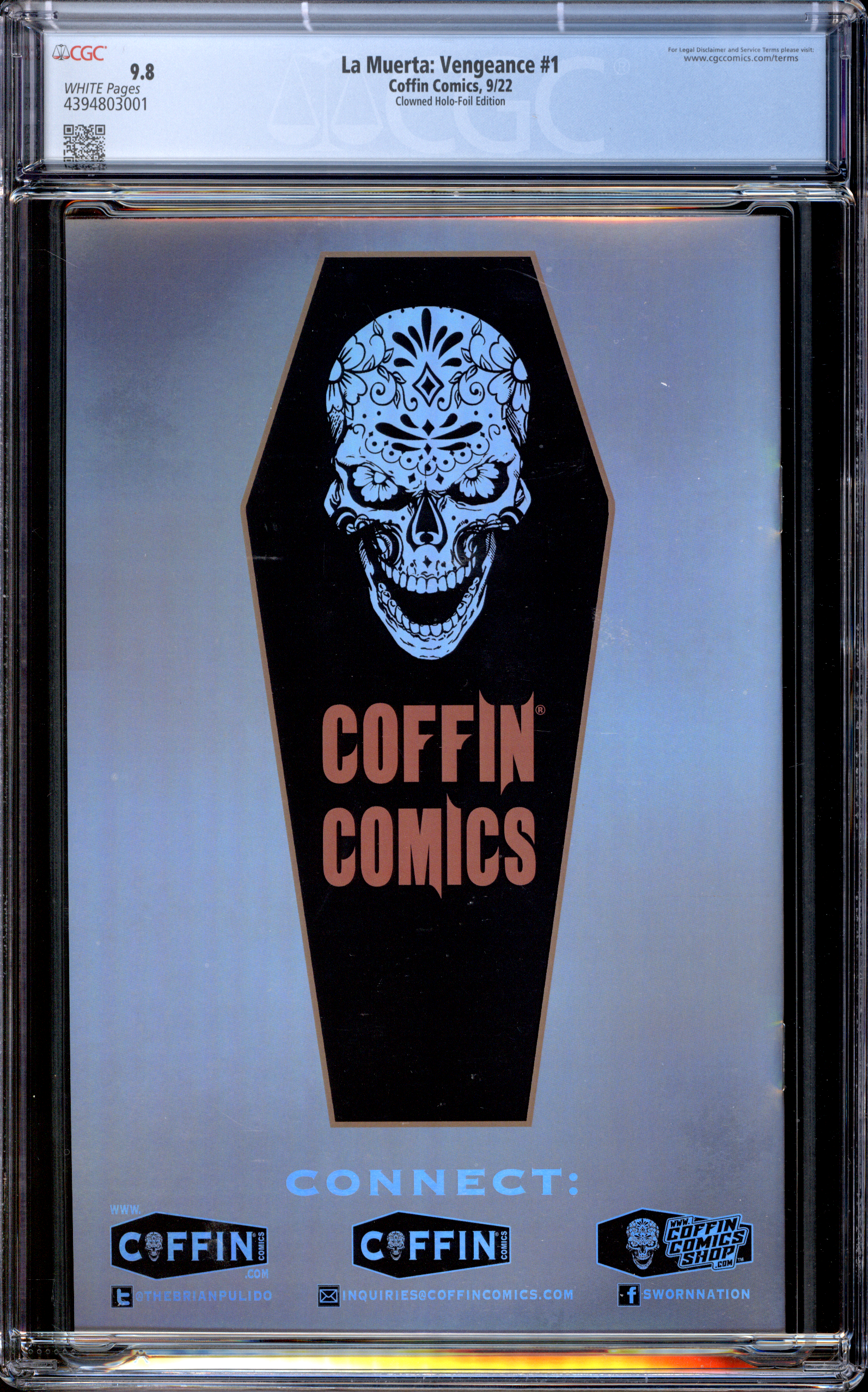 La Muerta: Vengeance #1 | Sun Khamunaki | FOIL | LE 99 | 