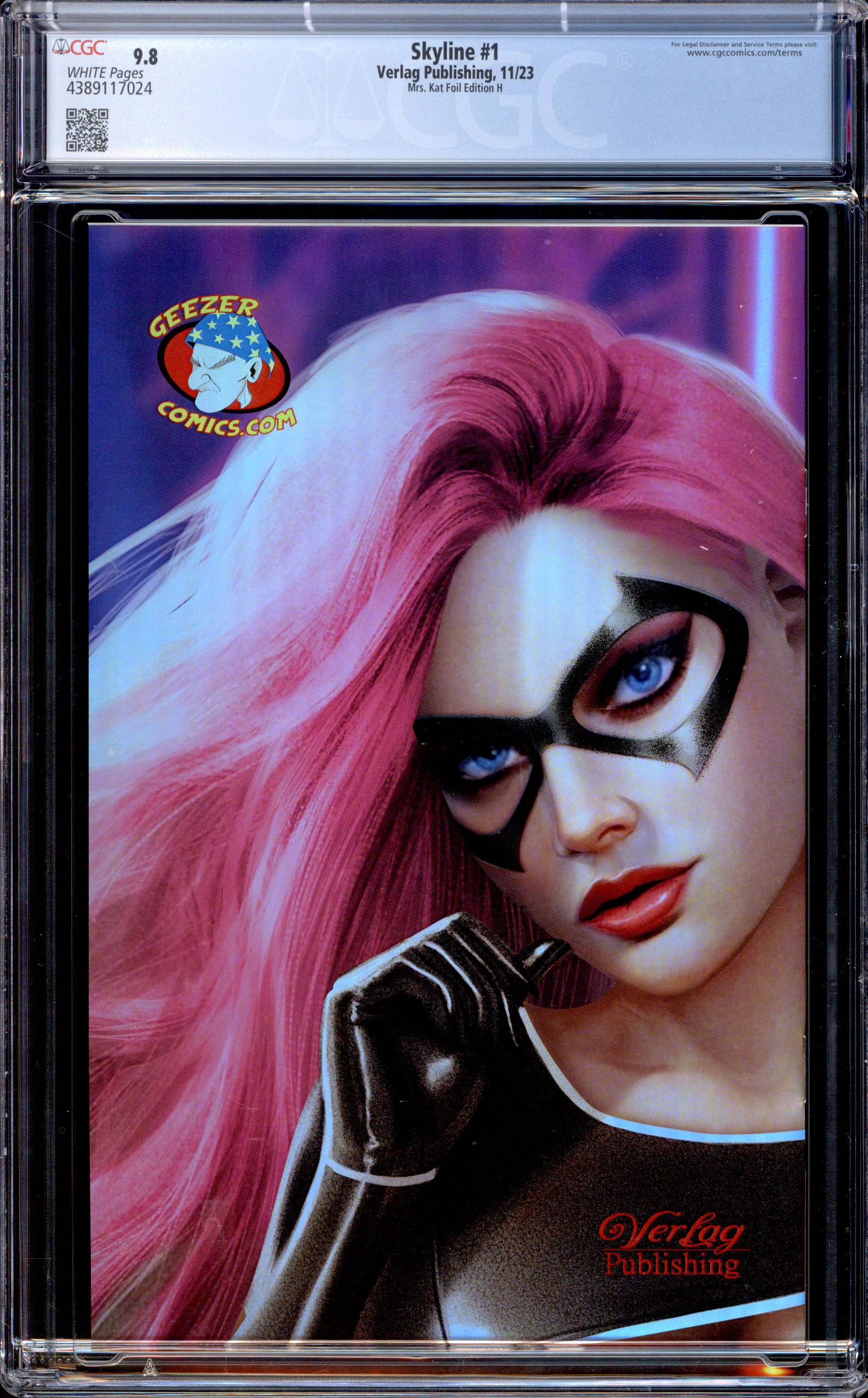 Skyline #1 | Sidney Augusto | Black Cat | FOIL | LE 25 | 