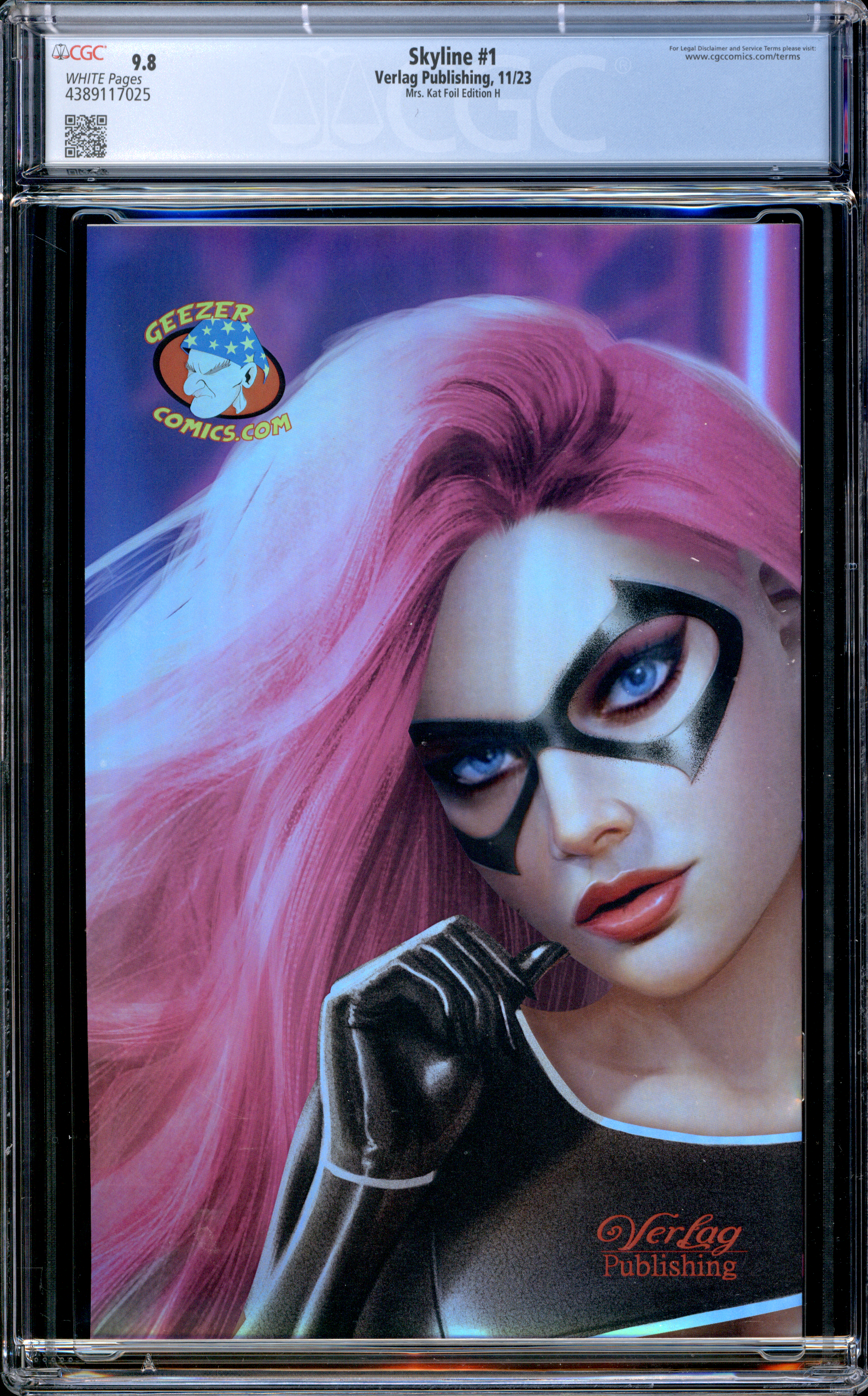 Skyline #1 | Sidney Augusto | Black Cat | FOIL | LE 25 | 