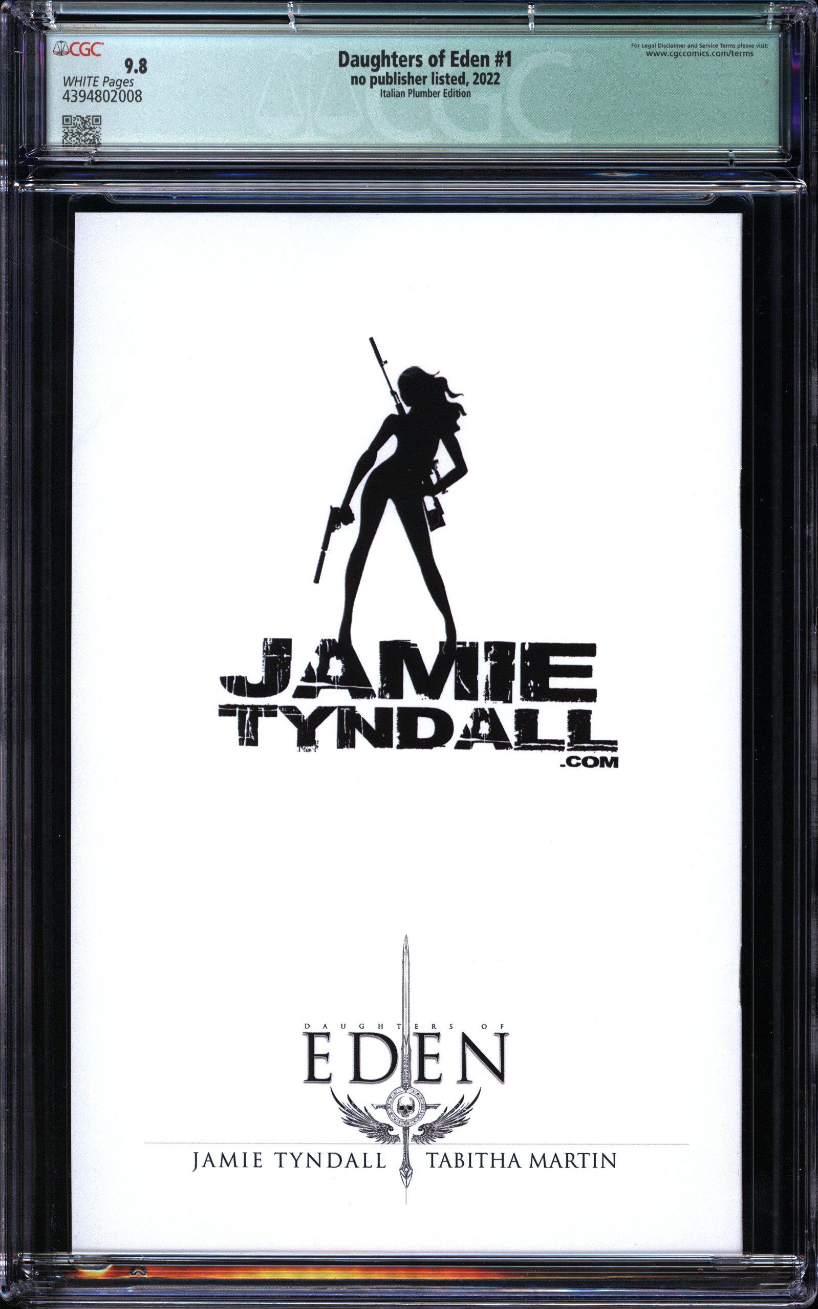Daughters of Eden #1 | Tyndall SIGNED 