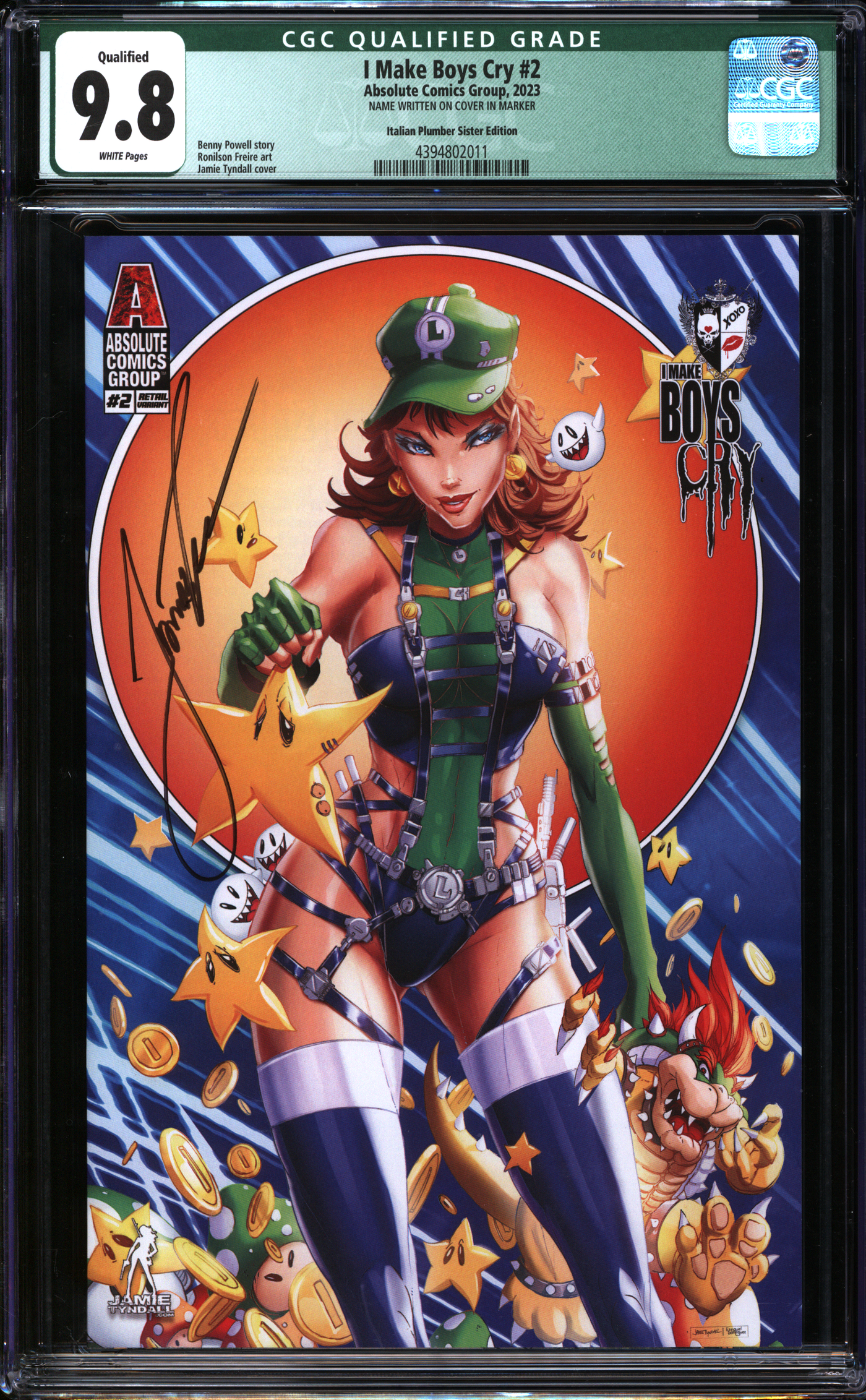 I Make Boys Cry #2 | Tyndall SIGNED "Luigi" | "Hot"