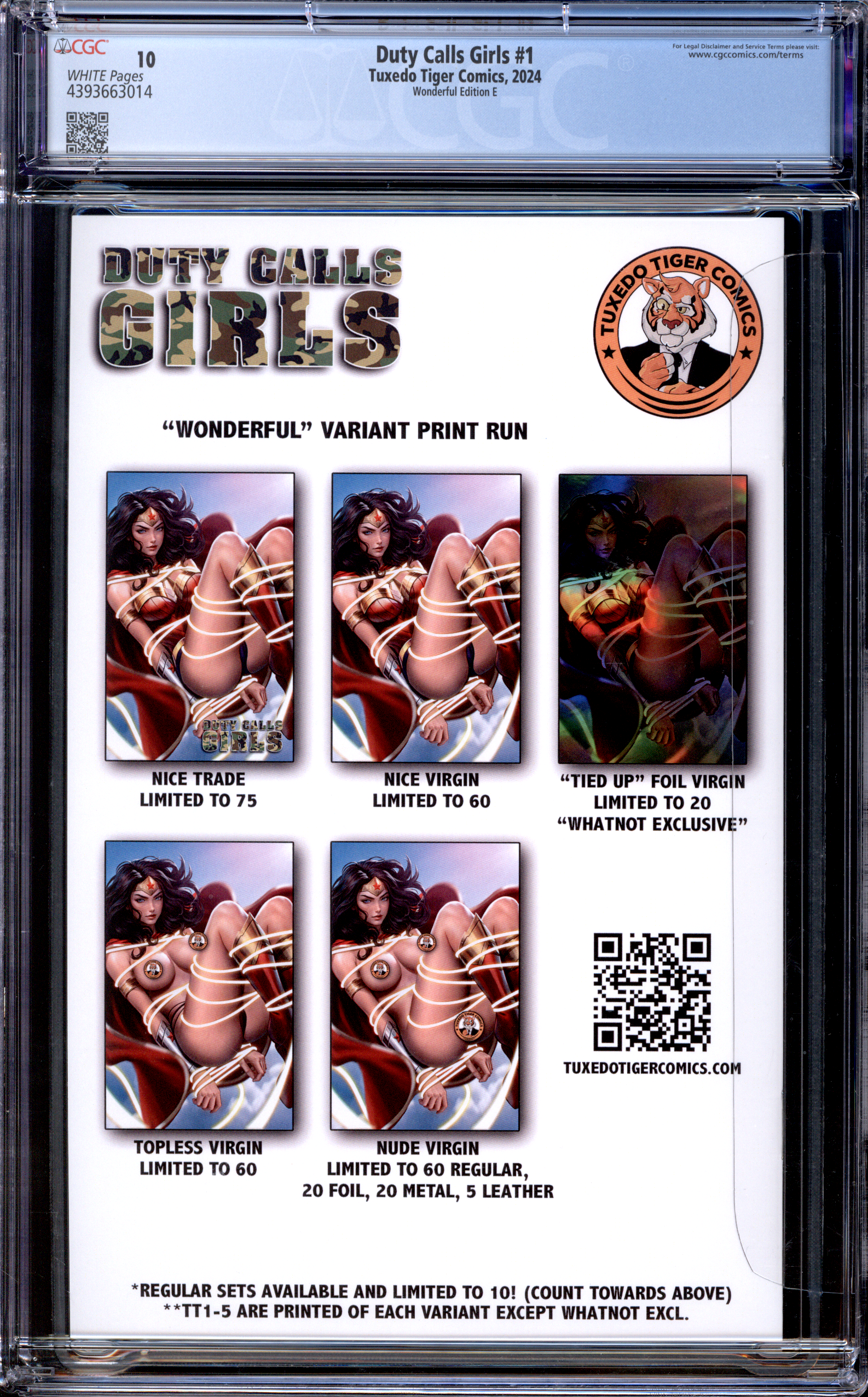 Duty Calls Girls #1 | Alfret Le | Wonder Woman | LE 60 | 