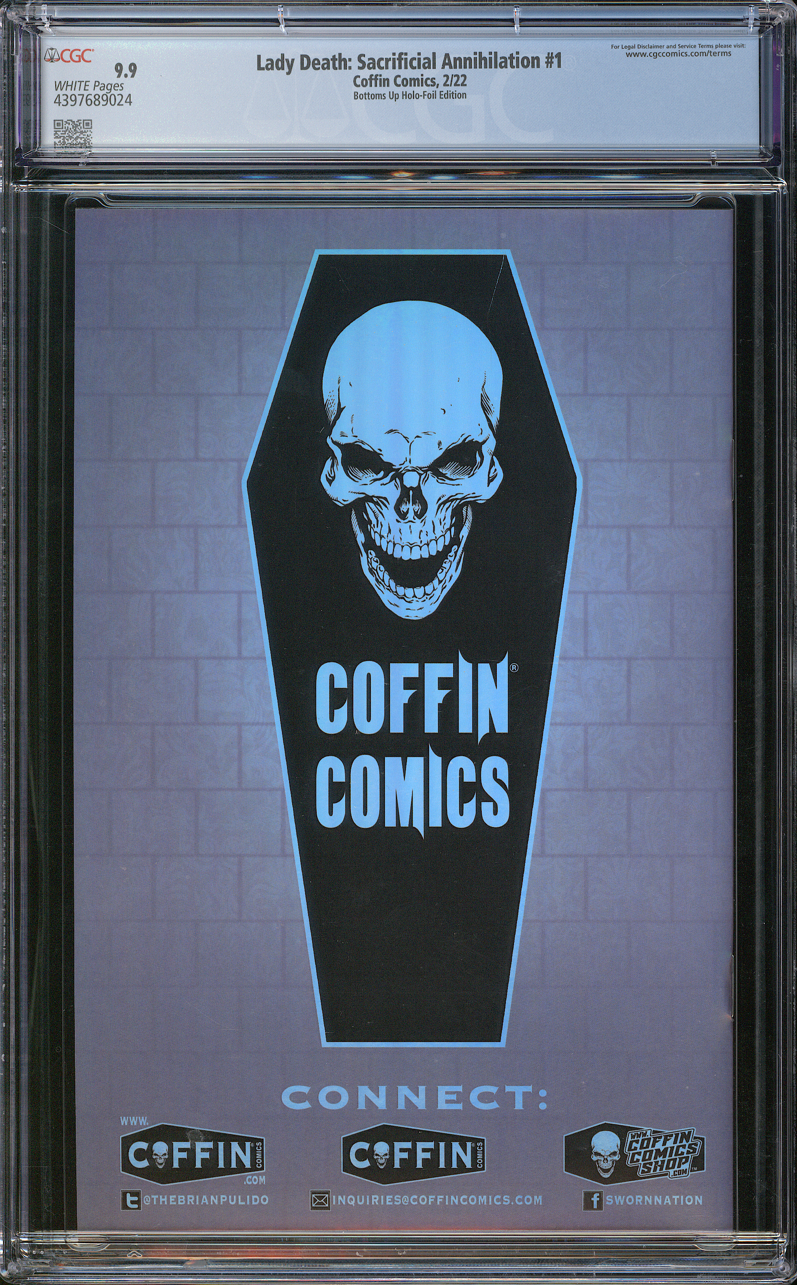 Lady Death: Sacrificial Annihilation #1 | Sun | Holo-Foil | LE 77 | 