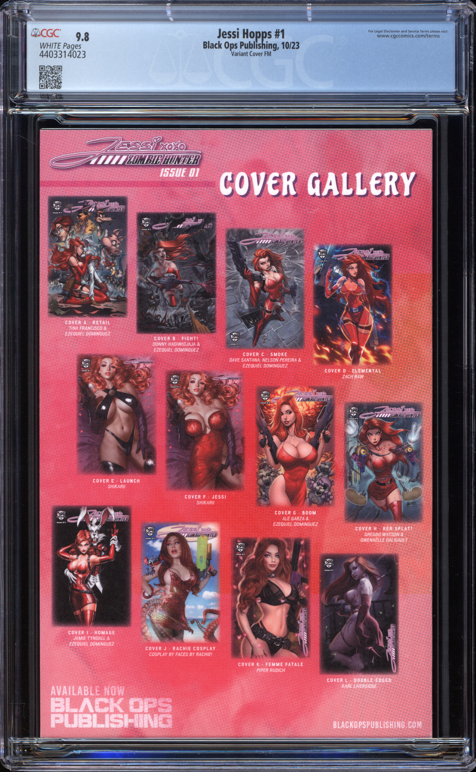 Jessi Hopps #1 | Shikarii | Kickstarter | METAL | Nude