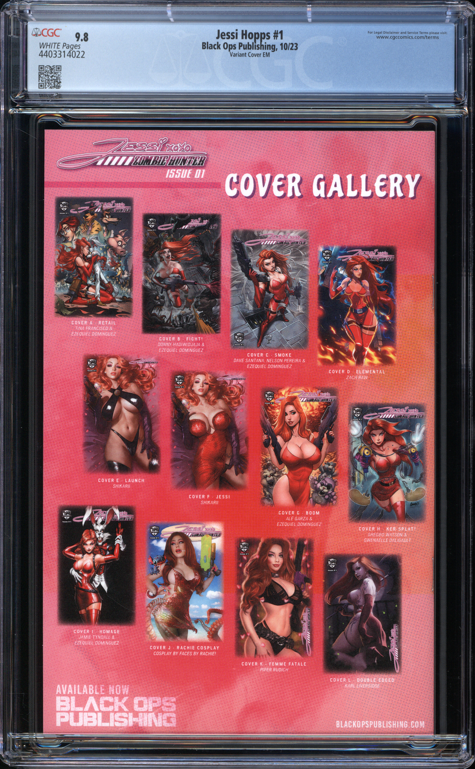 Jessi Hopps #1 | Shikarii | Kickstarter | Launch METAL | Topless