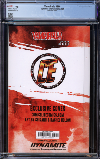 Vampirella #666 | Shikarii | Comics Elite Exclusive | LE 500