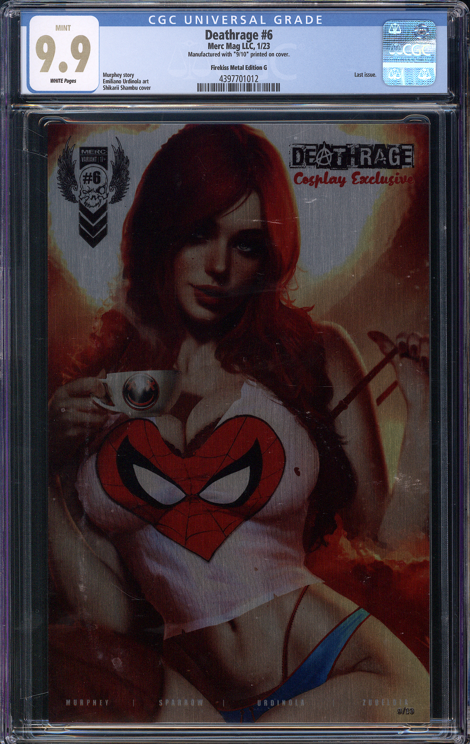 Deathrage #6 | Shikarii | Mary Jane | Metal Cover | LE | 