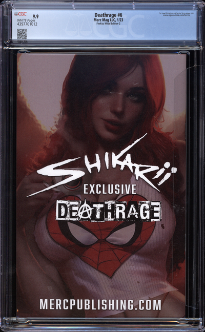 Deathrage #6 | Shikarii | Mary Jane | Metal Cover | LE | "Hot"