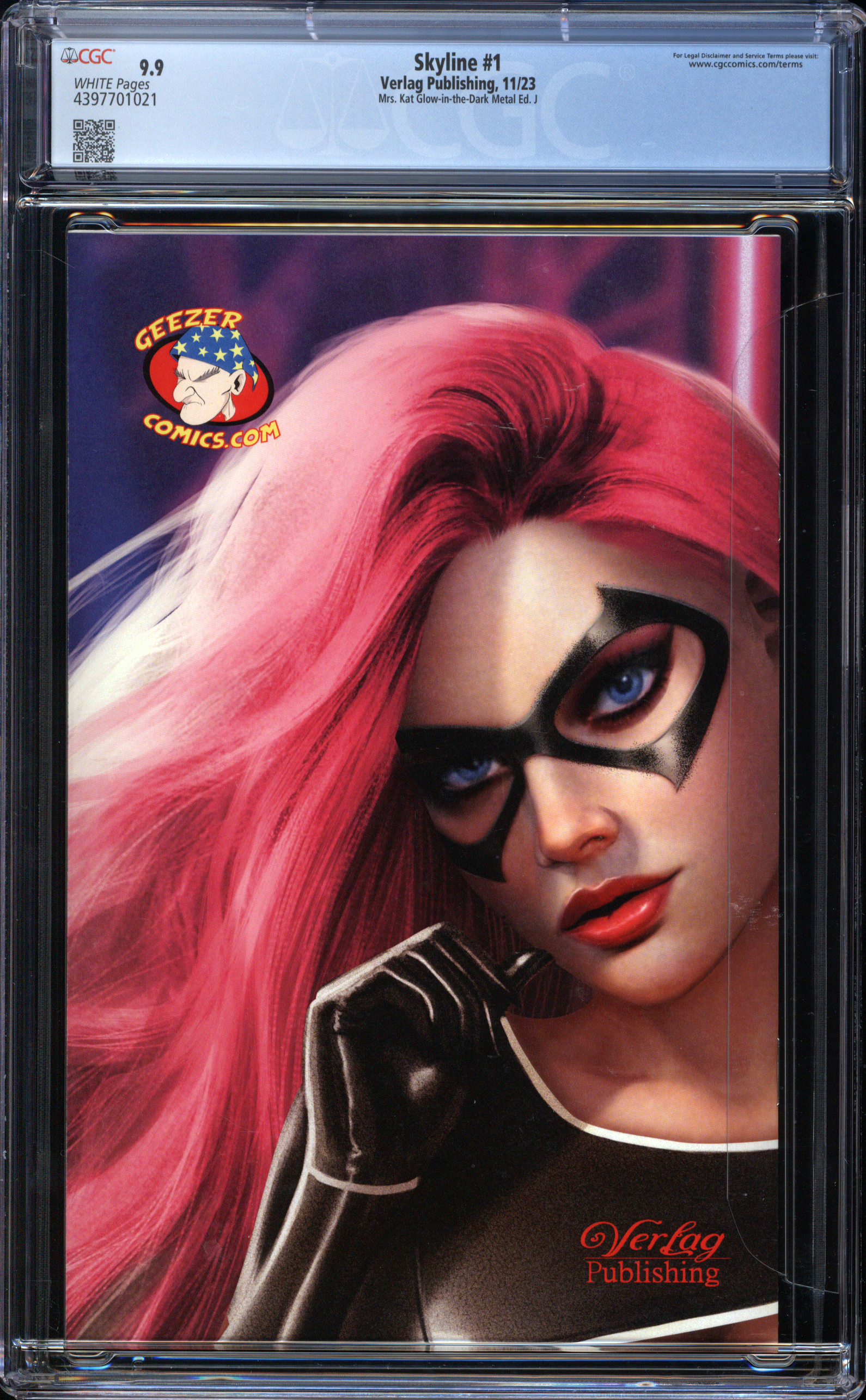 Skyline #1 | Augusto | Black Cat | Metal | 1/1 | 