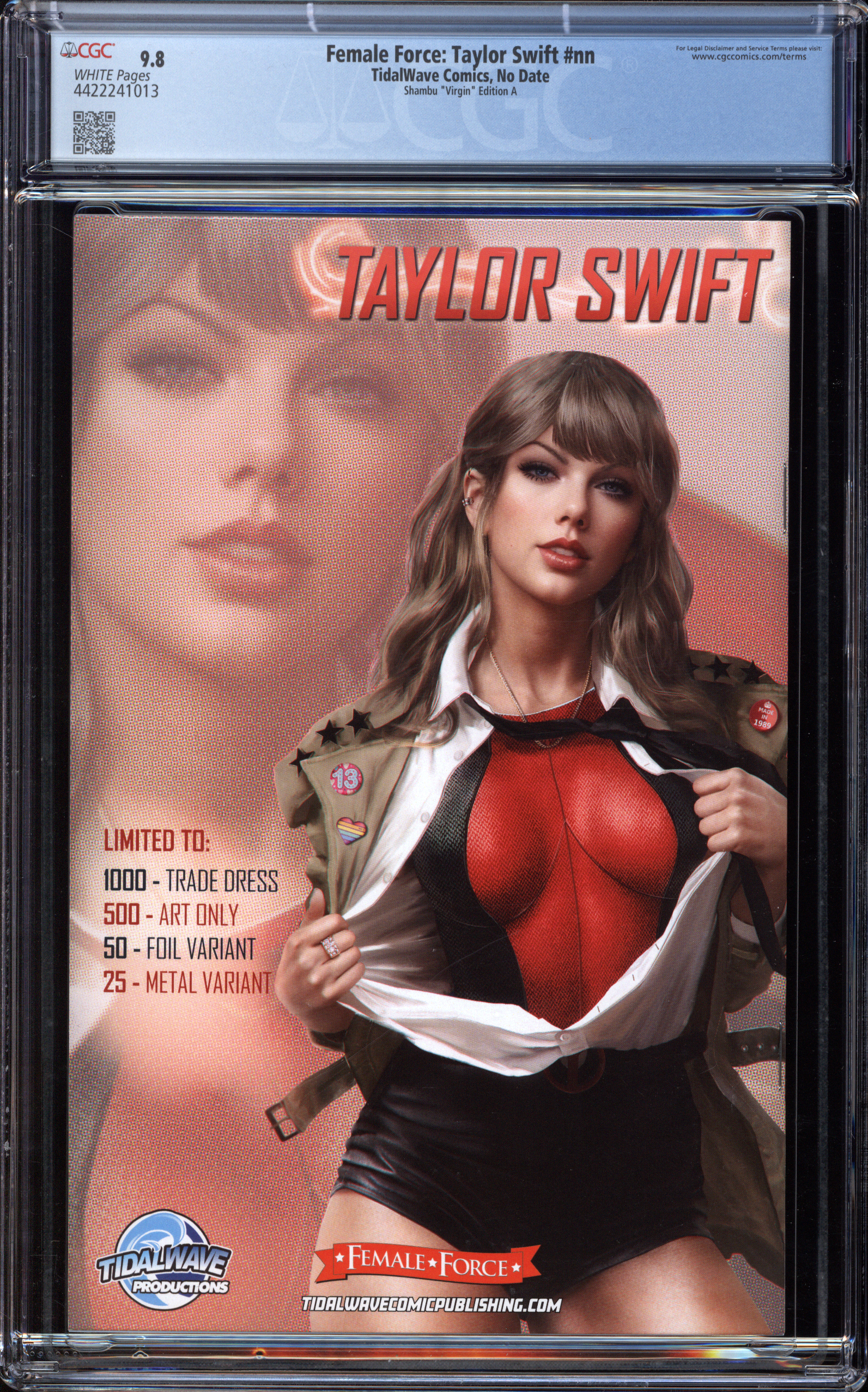 Female Force: Taylor Swift | Shikarii | Deadpool | LE | Swifty