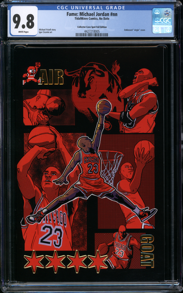 Fame: Michael Jordan | Collector Cave Spot Foil | Embossed | LE 100