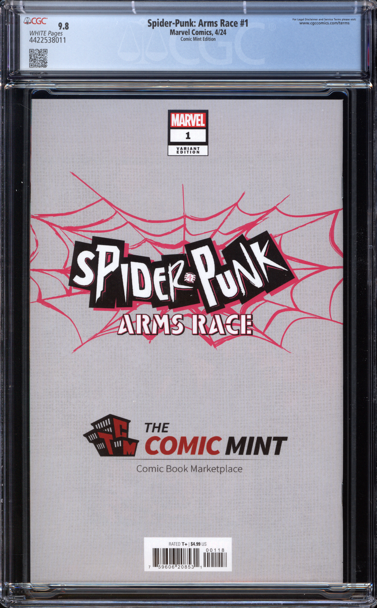 Marvel Spider-Punk: Arms Race #1 | Mint Edition | LE | COA | Grassetti