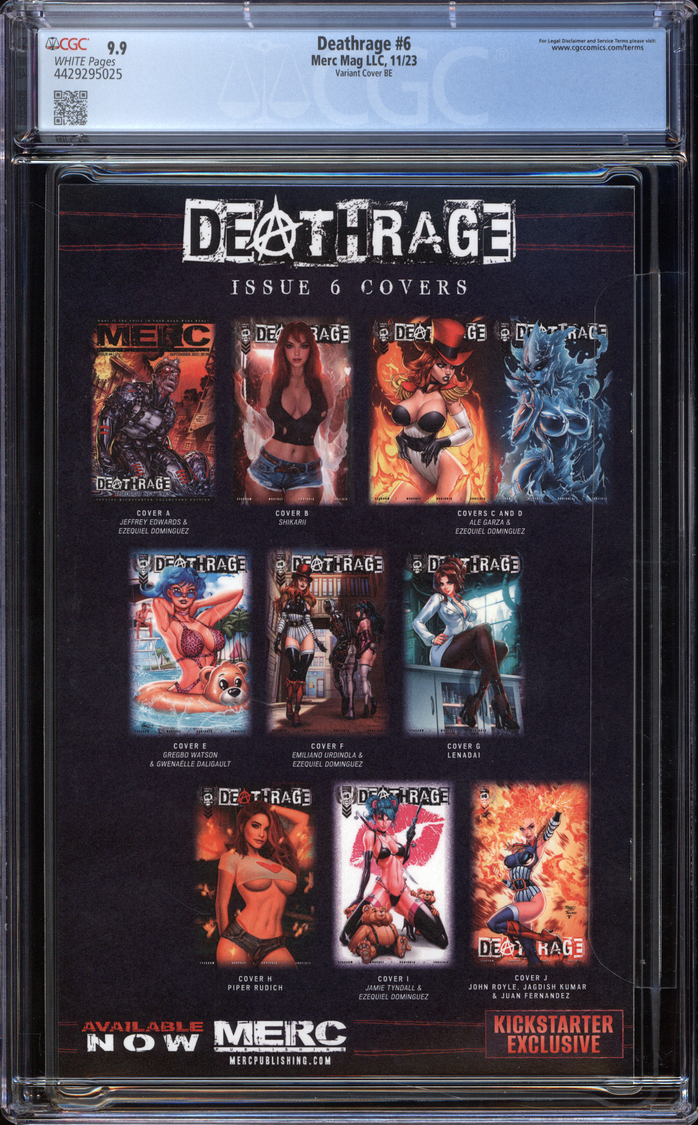 Deathrage #6 | Shikarii | Mary Jane | Metal | LE | Topless