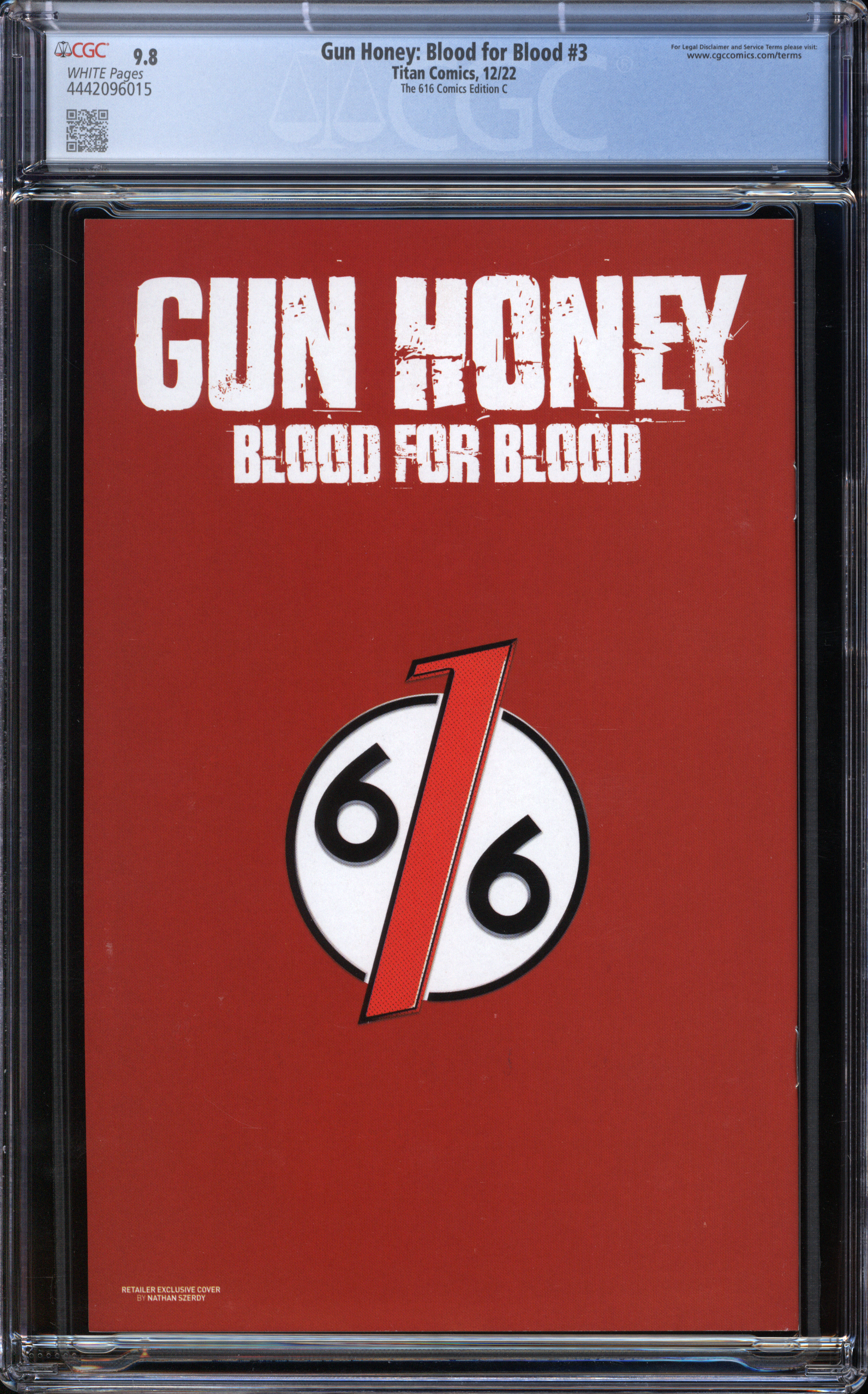 Gun Honey: Blood for Blood #3 | Szerdy | 616 Comics | Beach Babe | Topless