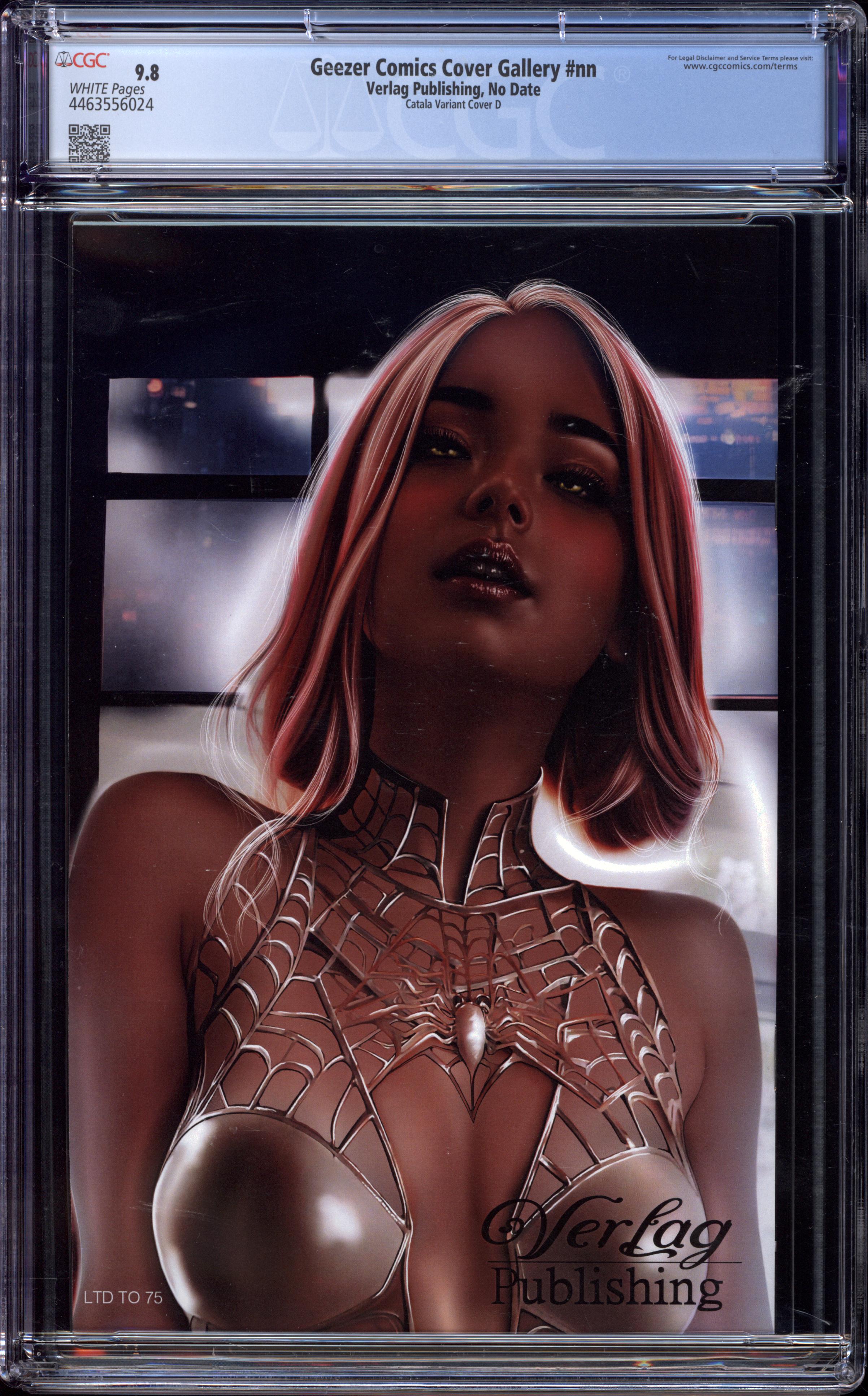 Geezer Comics Cover Gallery | Catala | Spider-Gwen | LE 75 | 