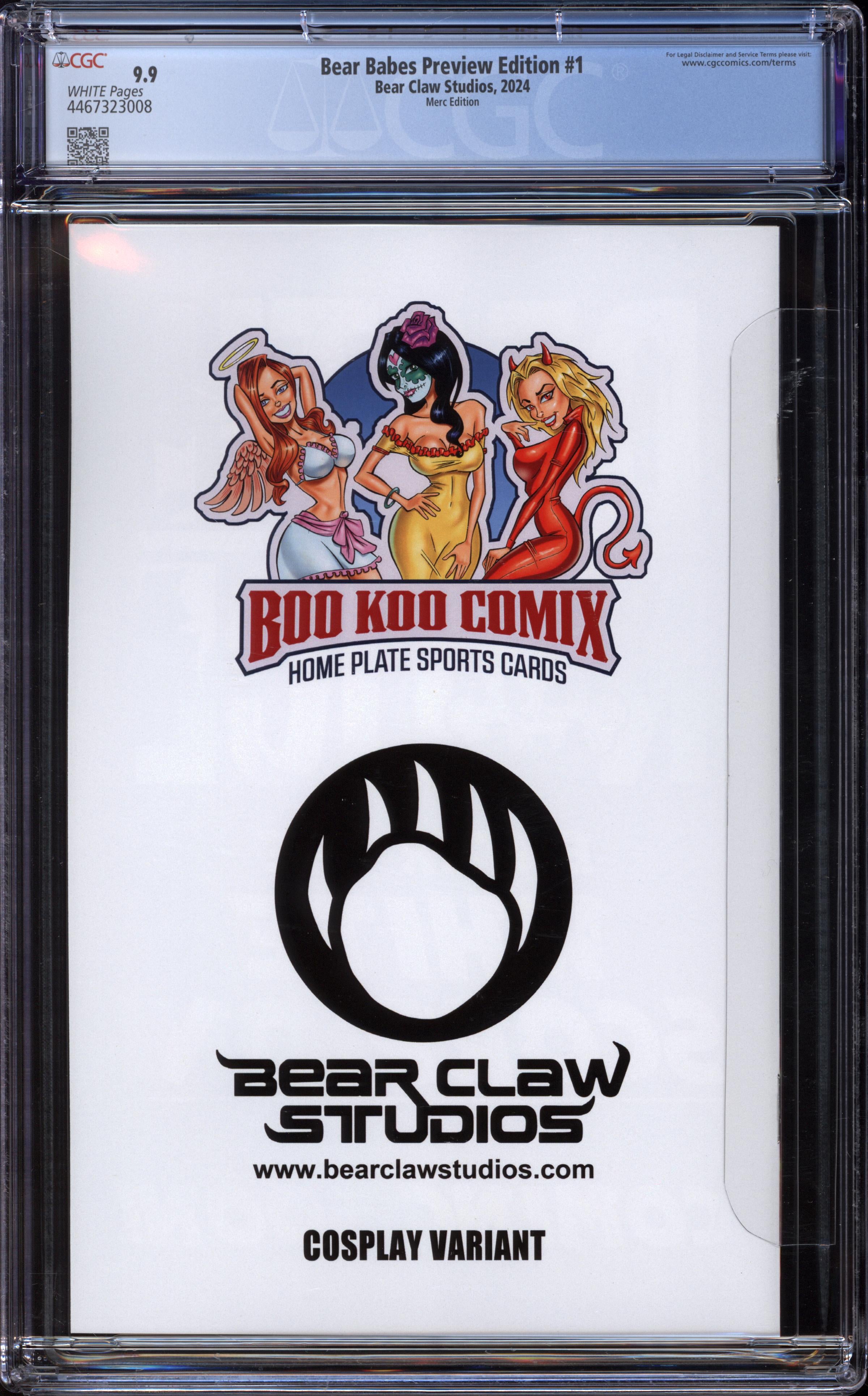 Bear Babes Preview #1 | Jacob Bear | Gwenpool | LE | 
