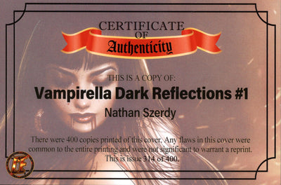 Vampirella: Dark Reflections #1 | Szerdy | LE | Exclusive Foil B