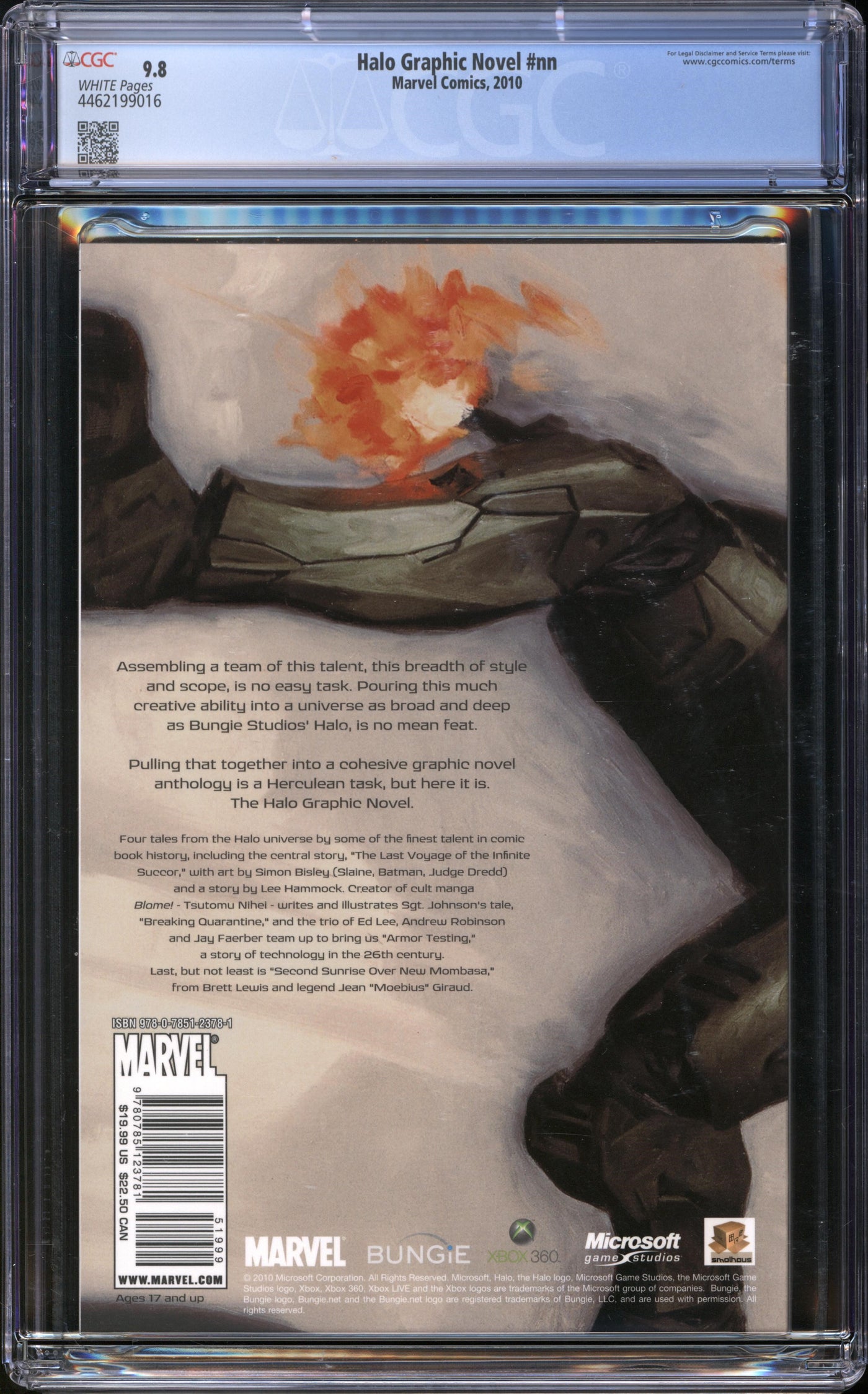 Marvel Comics | Halo Graphics Novel | Phil Hale Cover