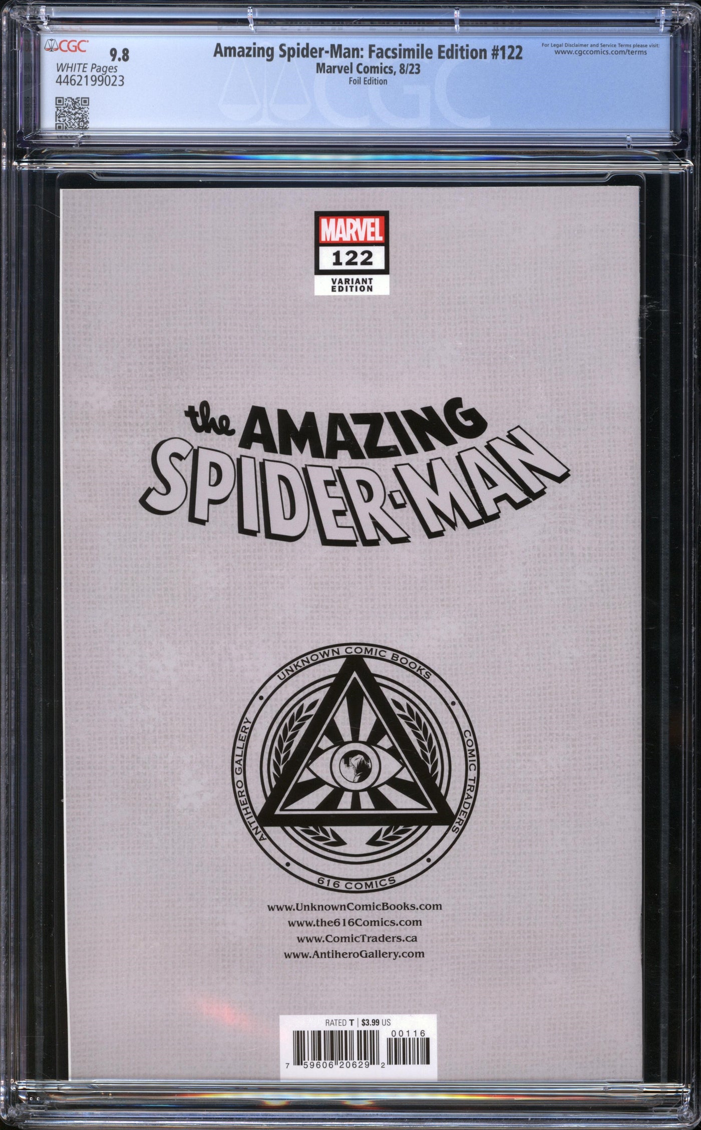 Amazing Spider-Man: Facsimile Edition #122 | Romita | Foil