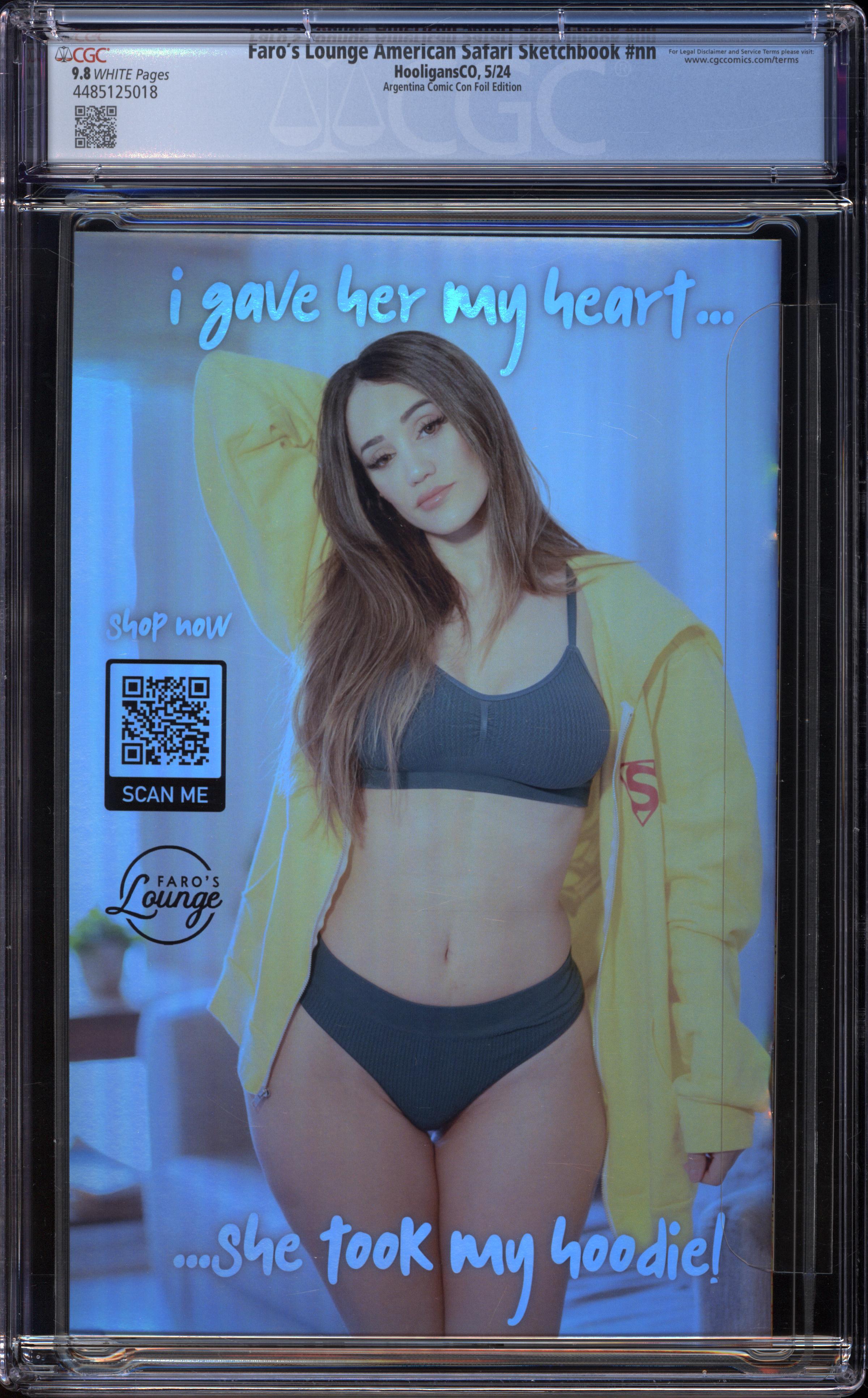 Faro's Lounge Sketchbook | Argentina | Red Sonja | Foil LE 150 | Nude