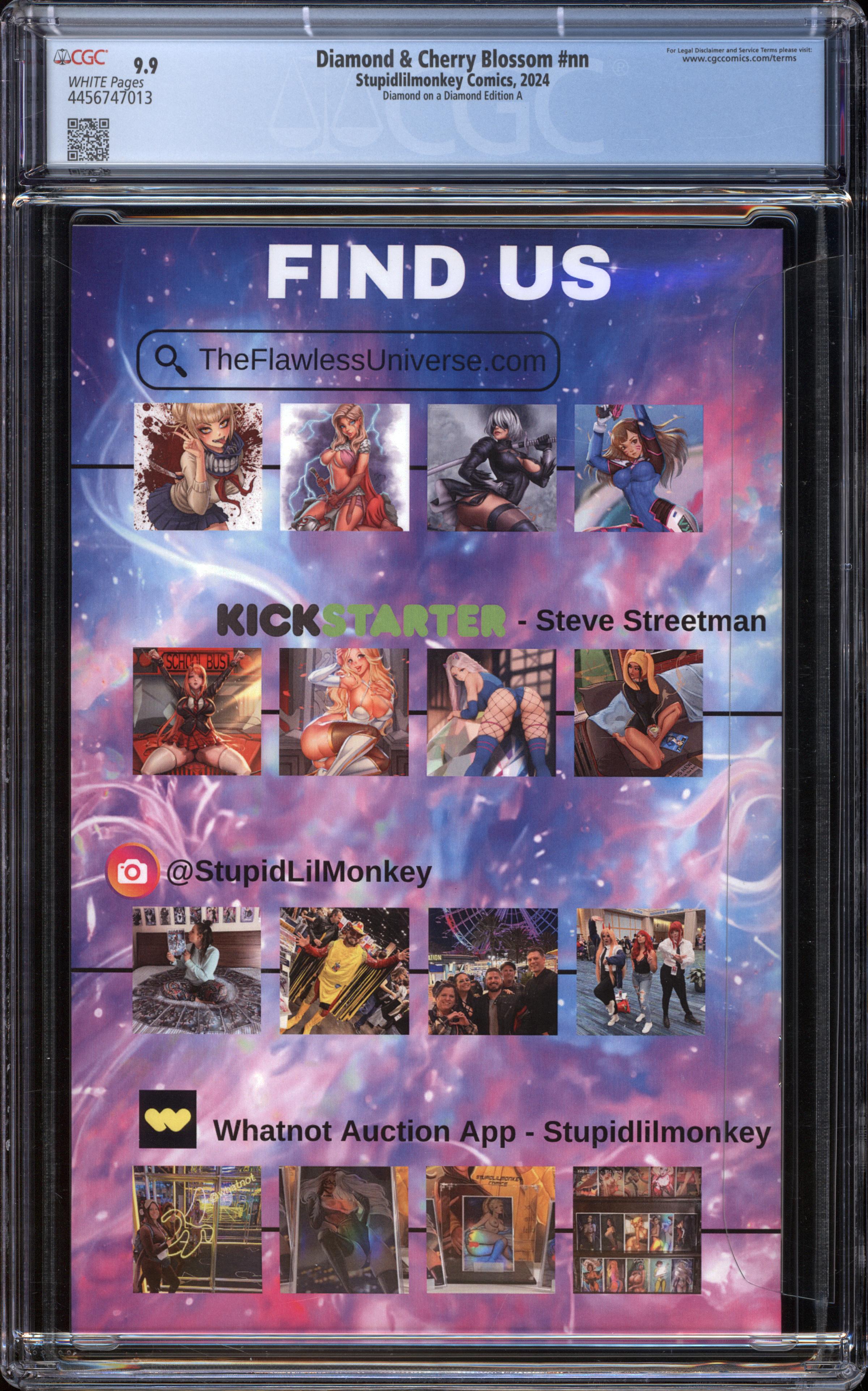 Diamond & Cherry Blossom | Flower XL | Diamond on Diamond | Hot