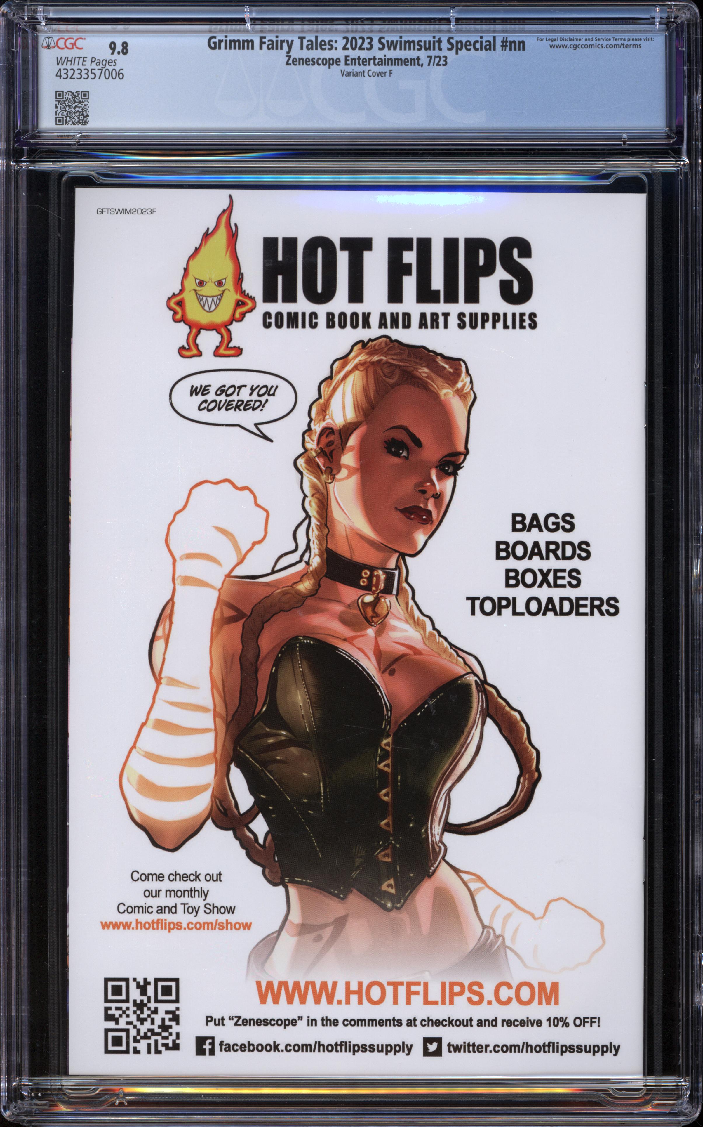 Grimm Fairy Tales | e. bas | Zenescope | Princess Peach | SDCC | LE 100 | Topless