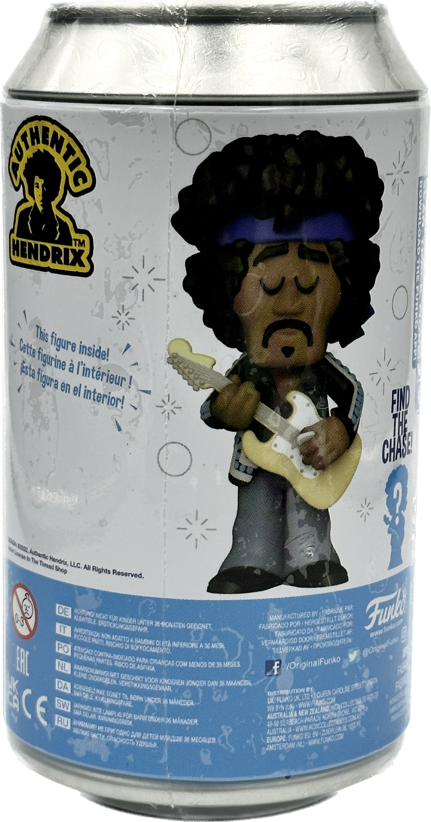 Funko Soda Figure | Jimi Hendrix | LE 15k | FunKon Exclusive