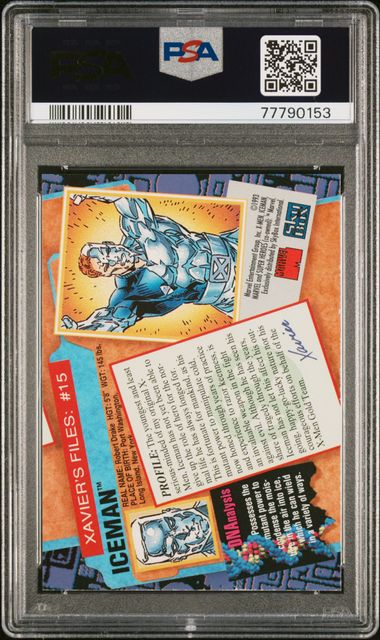 1993 Skybox X-Men: Series 2 | Iceman #15