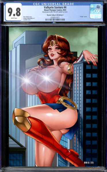 Valkyrie Saviors #4 | LenaDai | Wonder Woman | UR6 | "Topless"